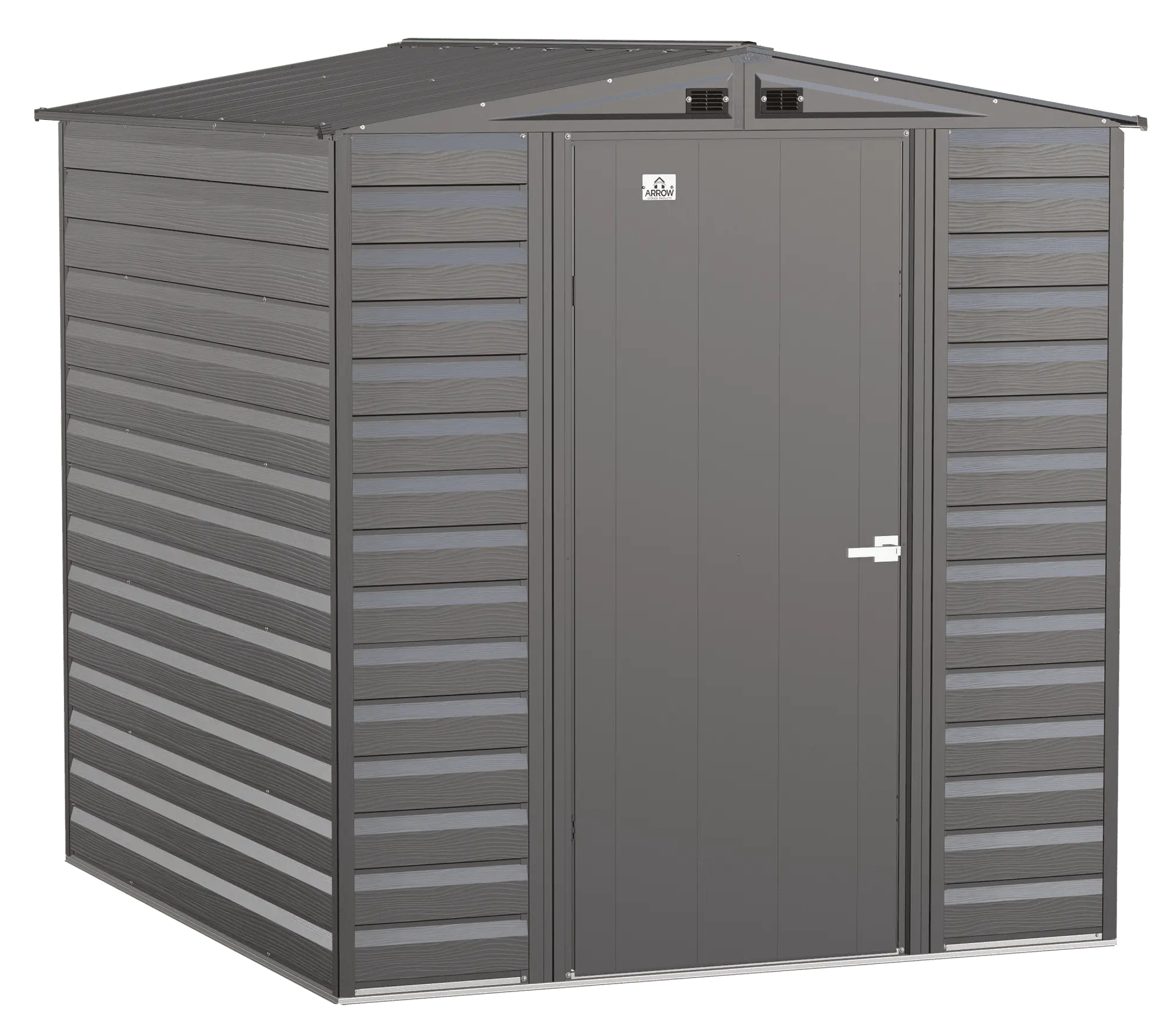 Arrow Select Steel Storage Shed. 6x7. Charcoal