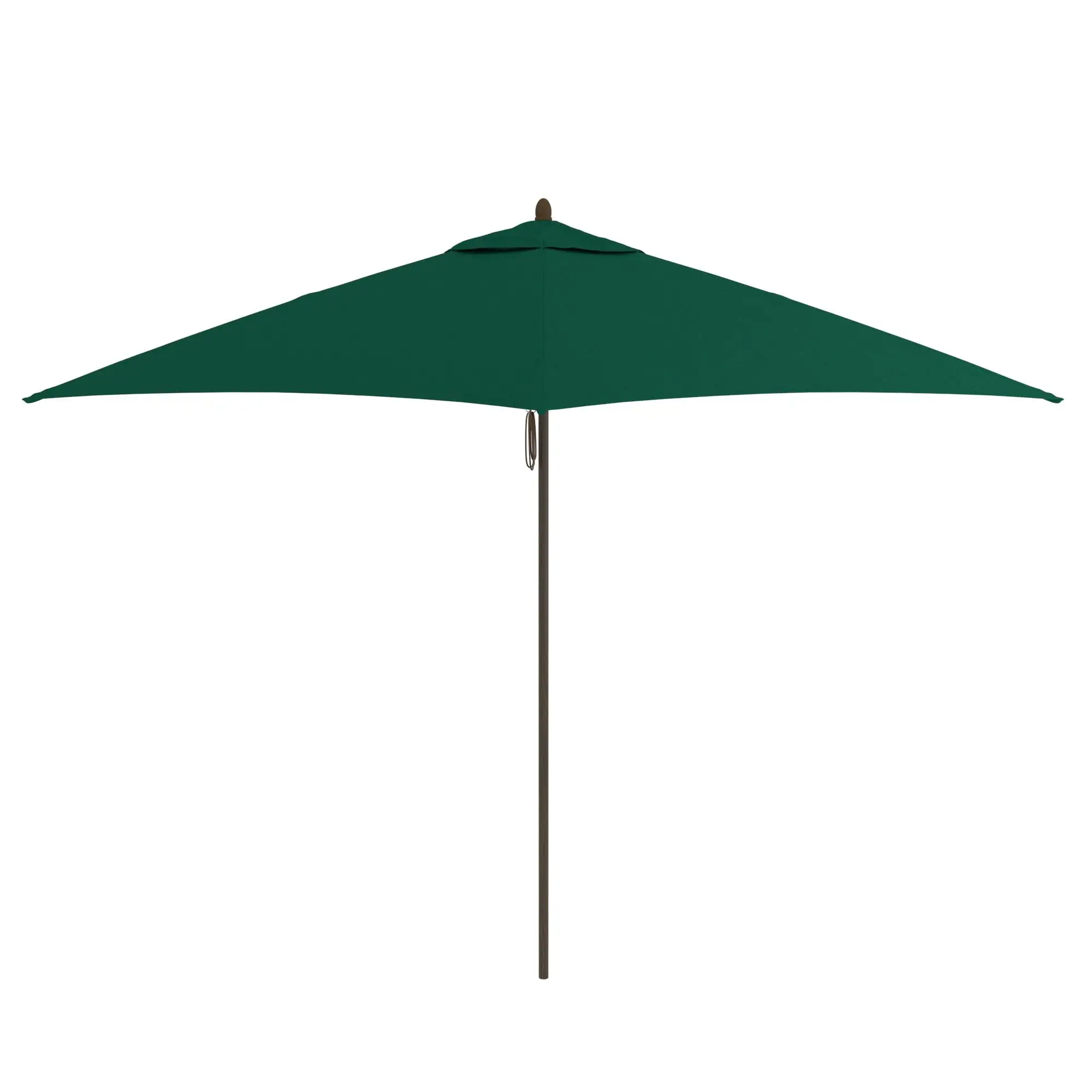 Astella 132 Hunter Green Solid Print Hexagon Market Patio Umbrella