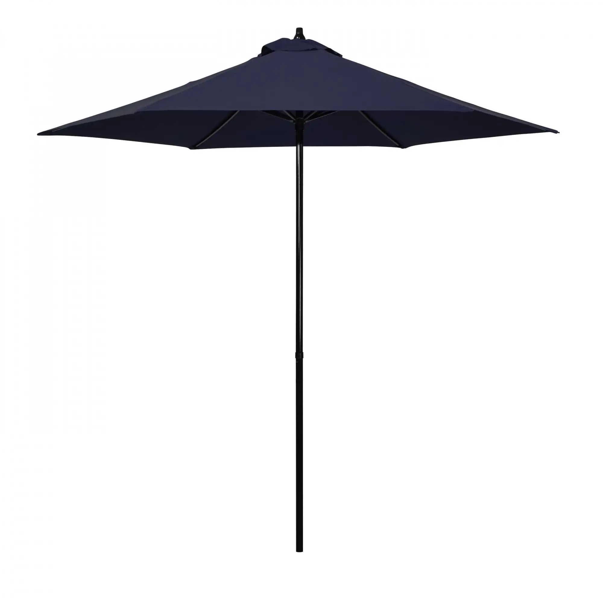 Astella 7 Steel Market Umbrella with Push Lift in Navy Blue