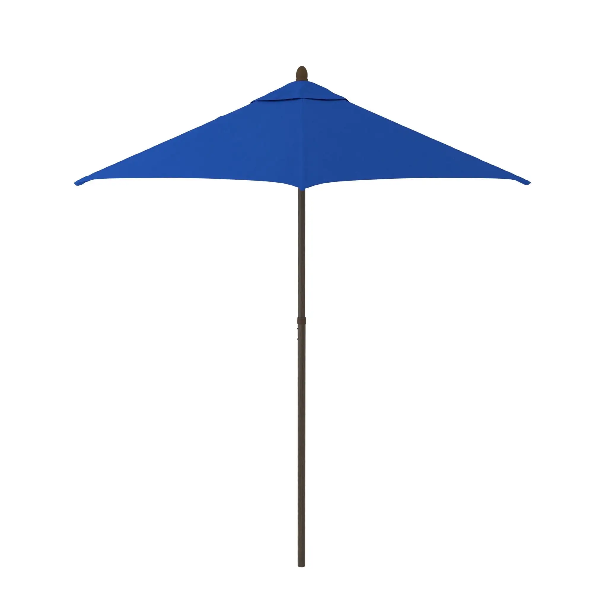 Astella 90 Pacific Blue Solid Print Hexagon Market Patio Umbrella