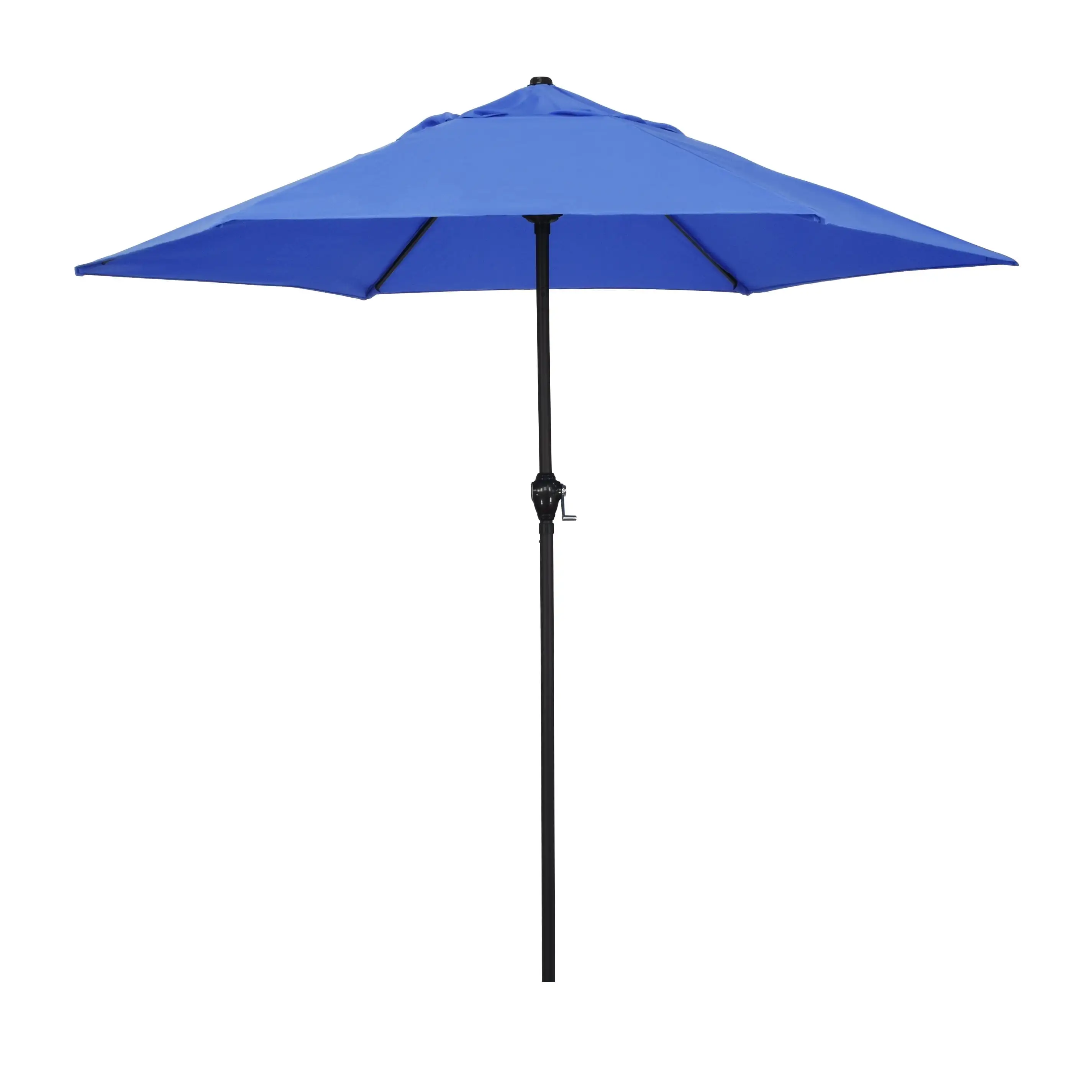 Astella 92.5 Pacific Blue Hexagonal Market Patio Umbrella