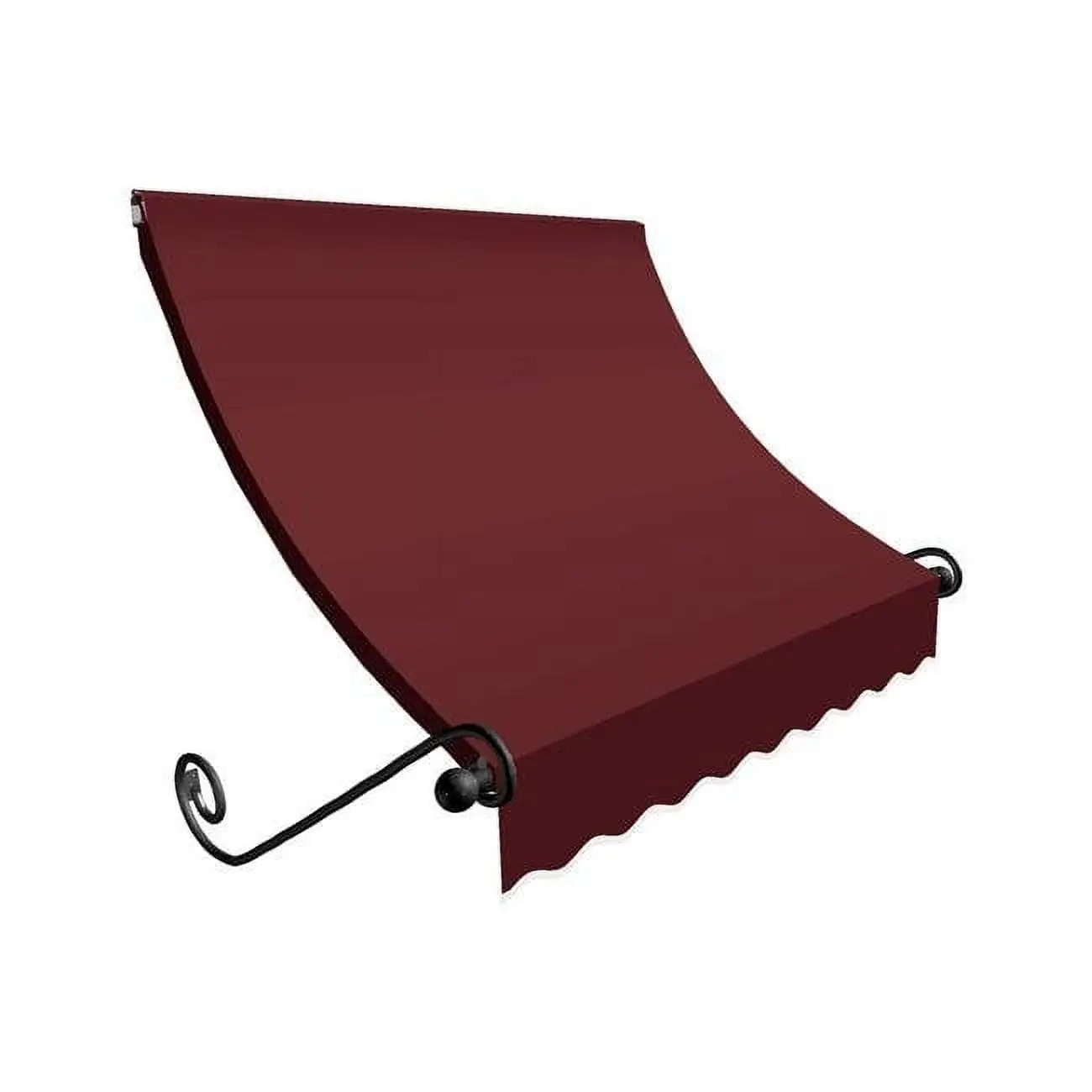 Awntech 3.38 ft. Charleston Window & Entry Awning. Burgundy - 44 x 36 in.