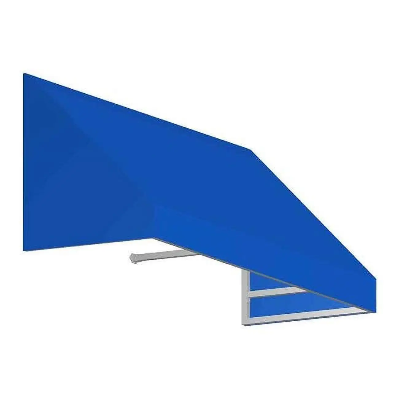 Awntech 3.38 ft. New Yorker Window & Entry Awning. Bright Blue - 16 x 30 in.