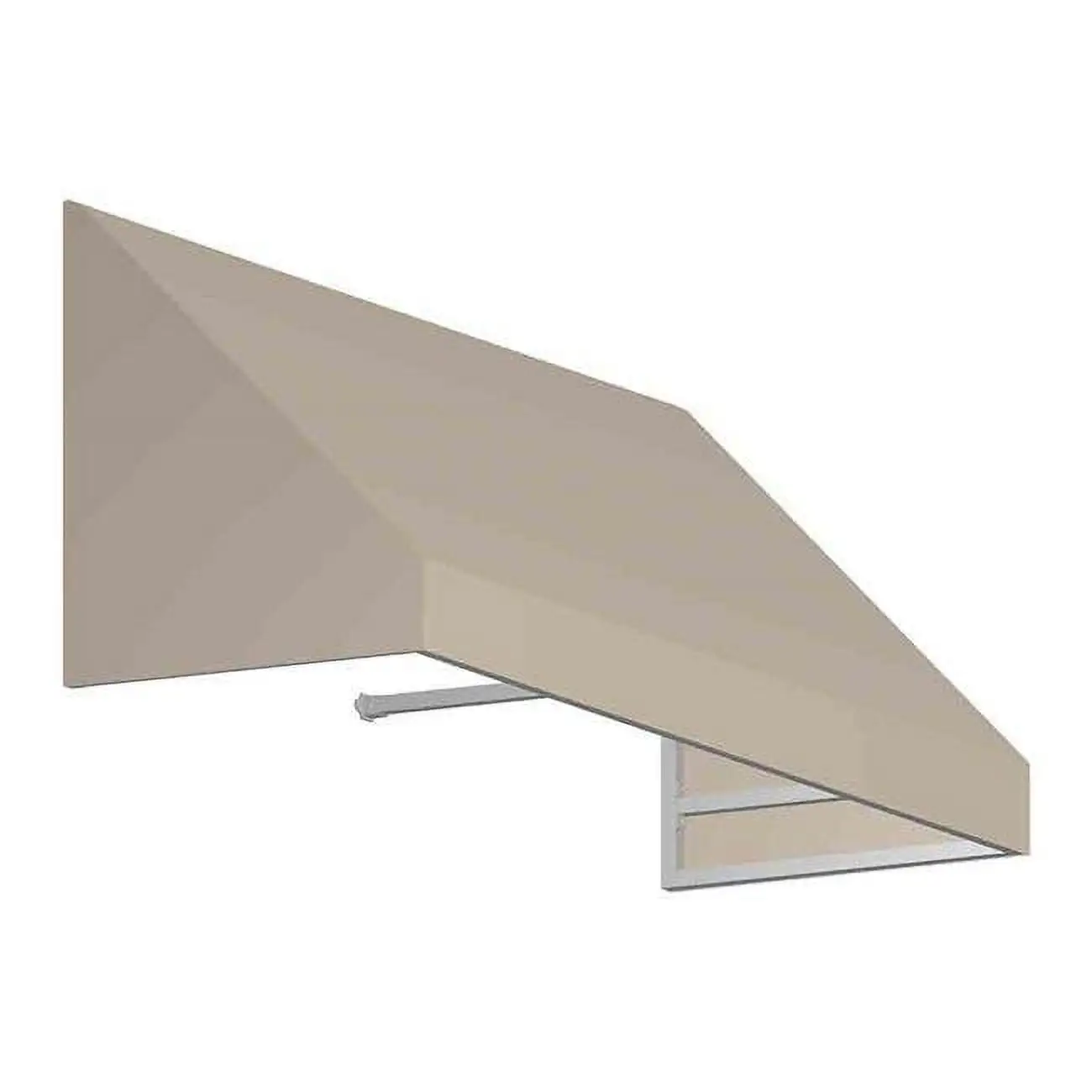 Awntech 3.38 ft. New Yorker Window & Entry Awning. Linen - 31 x 24 in.