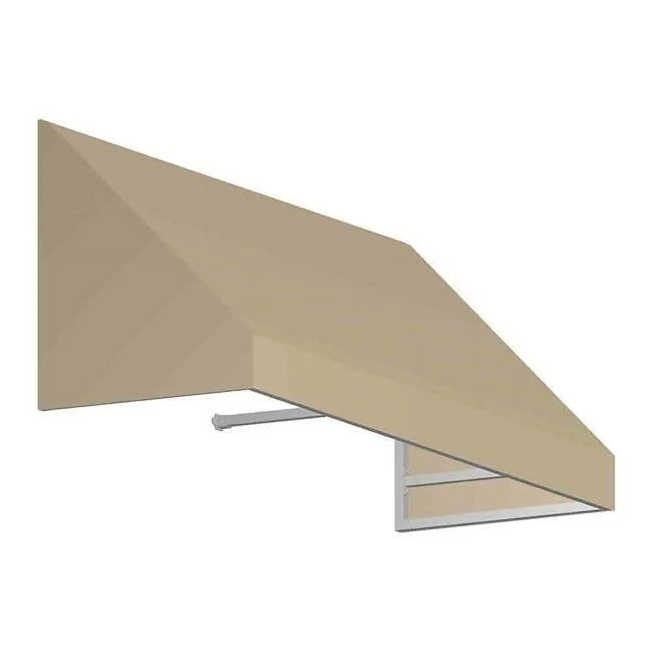 Awntech 3.38 ft. New Yorker Window & Entry Awning. Tan - 44 x 36 in.