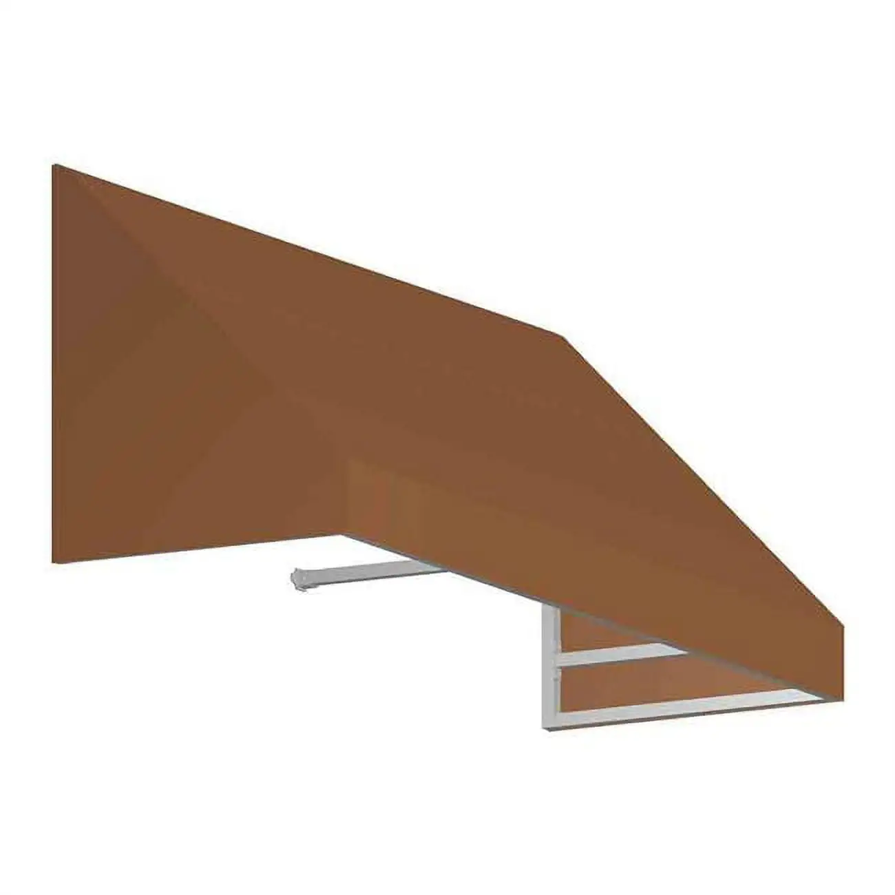 Awntech 3.38 ft. New Yorker Window & Entry Awning. Terra Cotta - 18 x 36 in.