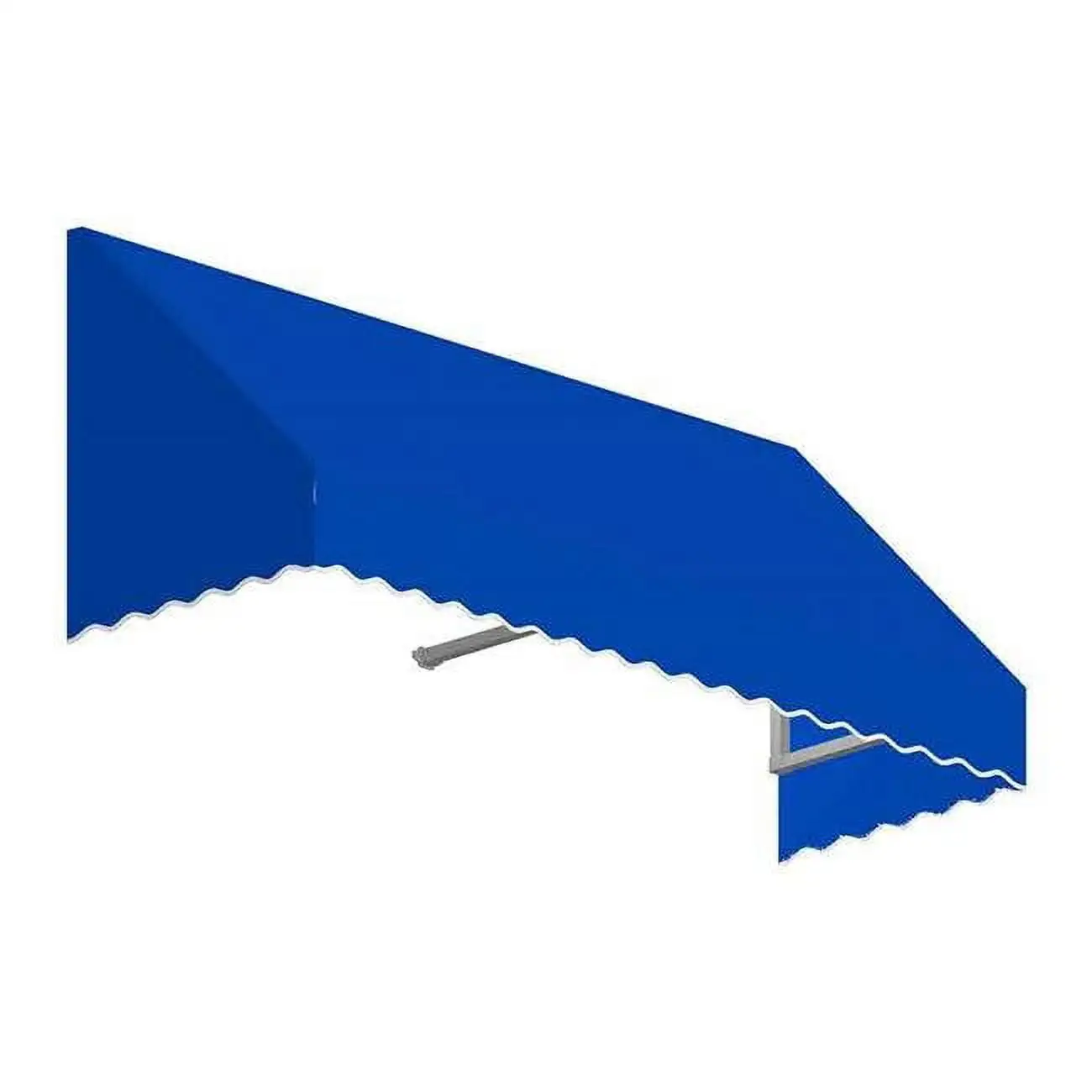 Awntech 3.38 ft. San Francisco Window & Entry Awning, Bright Blue - 18 x 36 in.