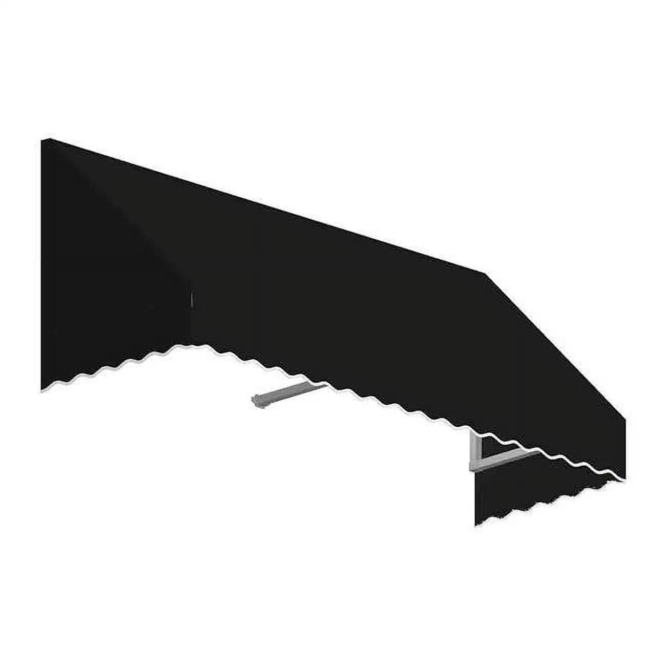 Awntech 3.38 ft. San Francisco Window & Entry Awning. Black - 16 x 30 in.