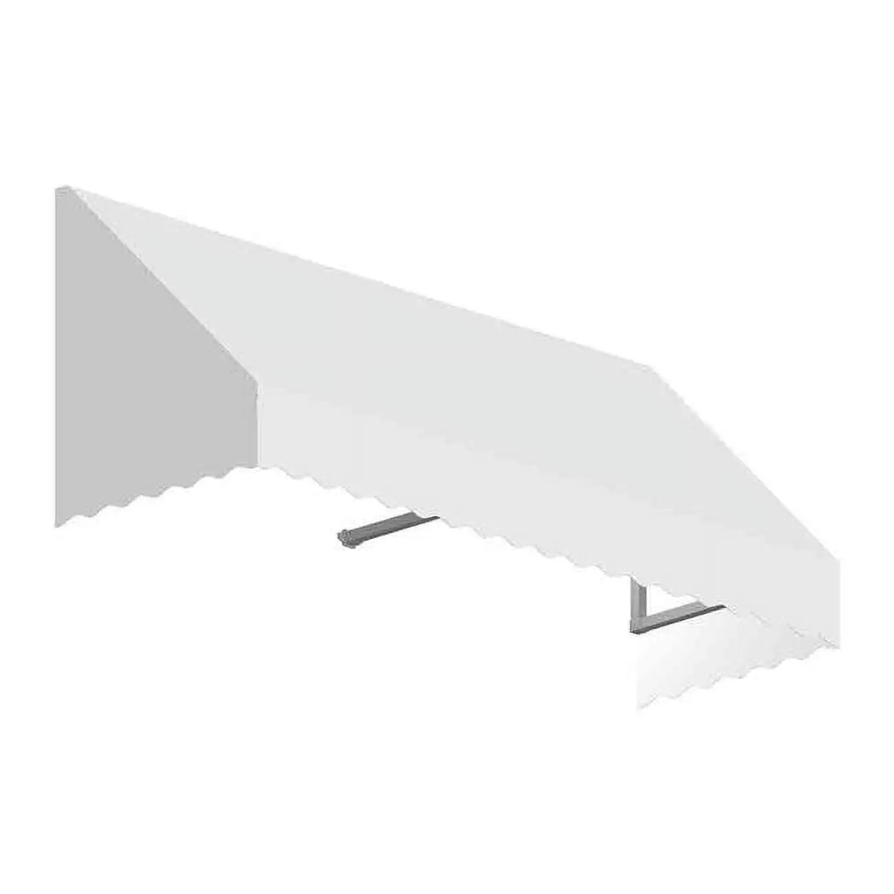 Awntech 3.38 ft. San Francisco Window & Entry Awning. Off White - 16 x 30 in.