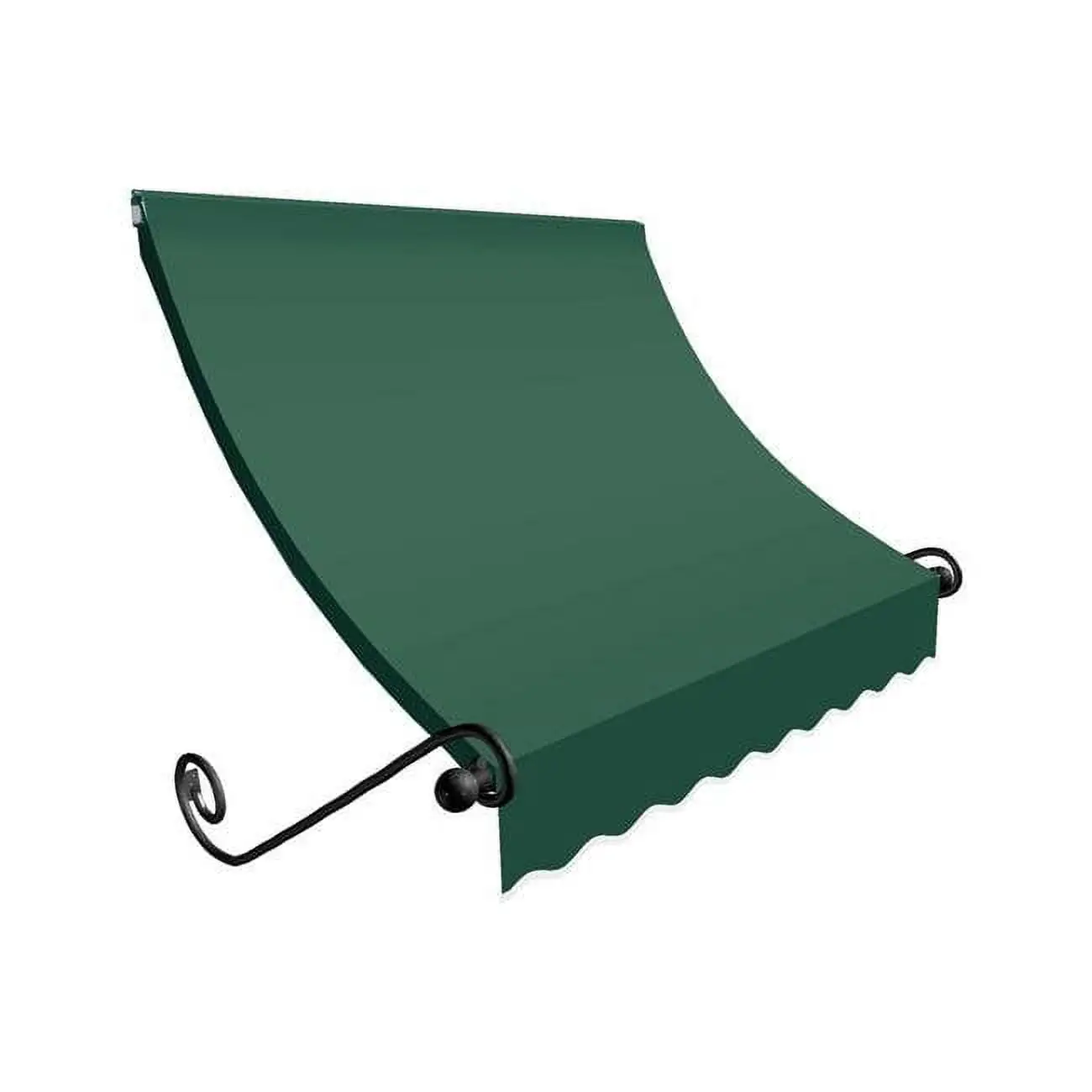 Awntech ECH1836-US-3F 3.38 ft. Charleston Window & Entry Awning. Forest Green - 18 x 36 in.