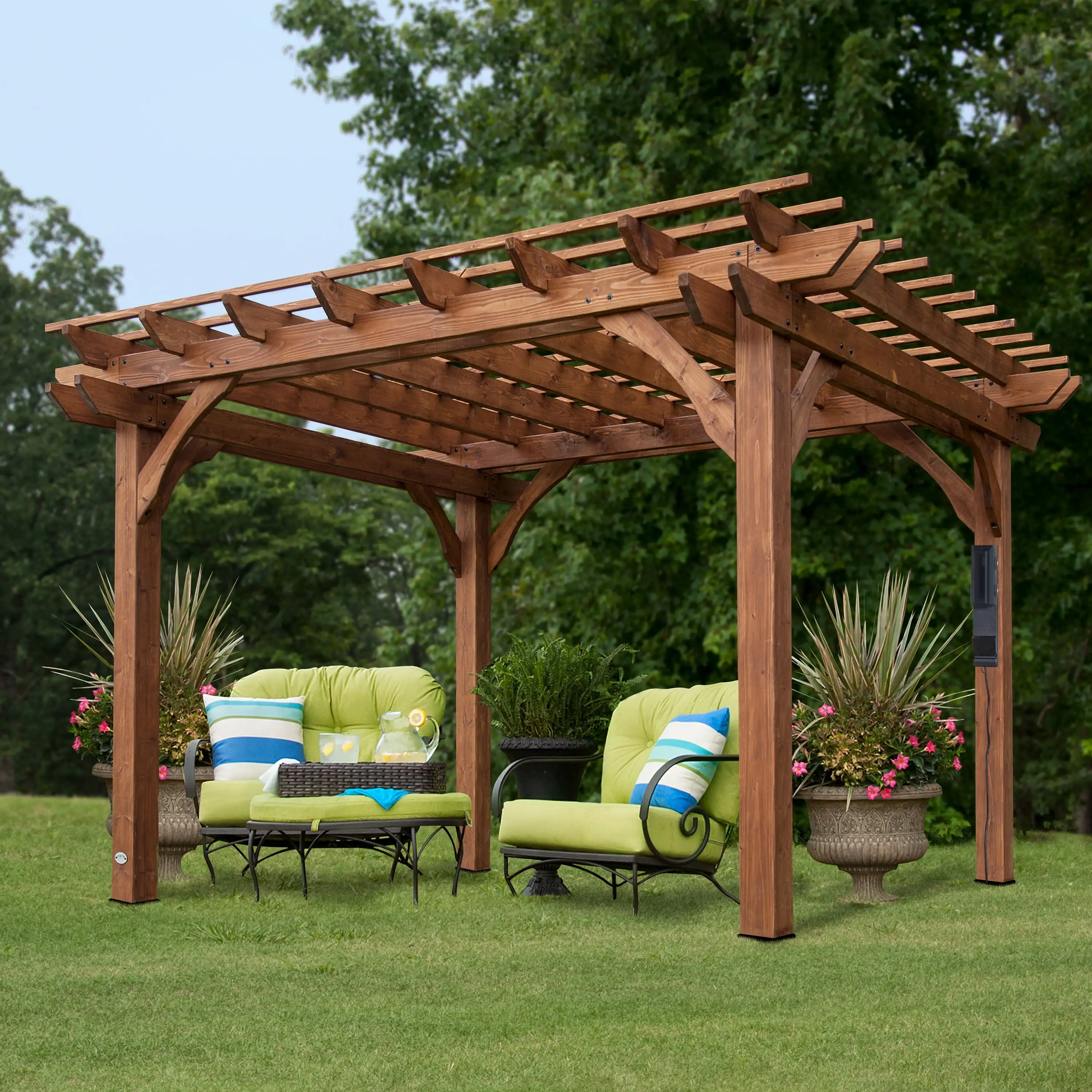 Backyard Discovery 10 x 12 Cedar Pergola