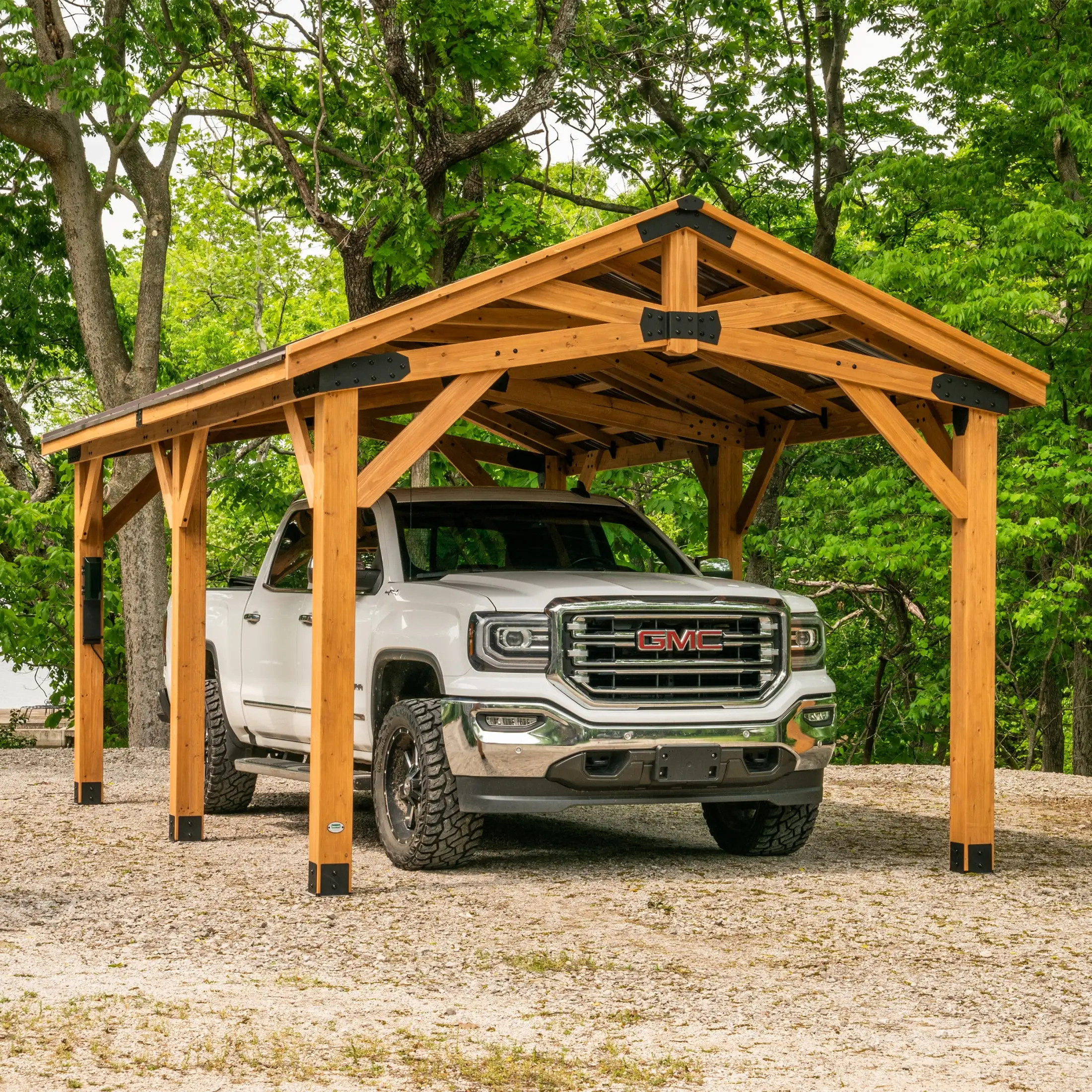 Backyard Discovery 20 X 12 Norwood Carport/Gazebo