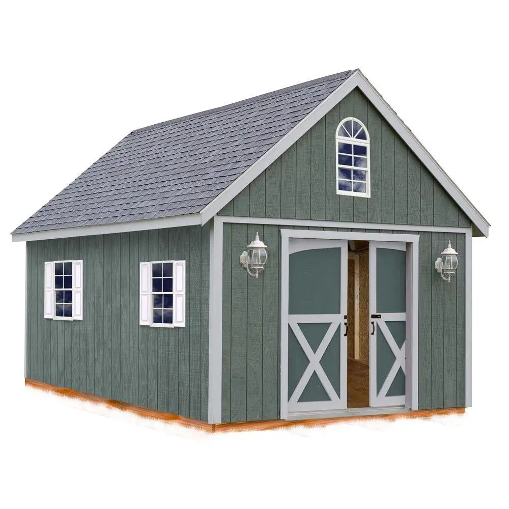 Best Barns Belmont 12X16 Wood Shed Kit