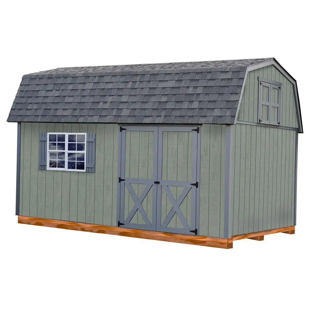 Best Barns Meadowbrook 10x16 Wood Shed Kit