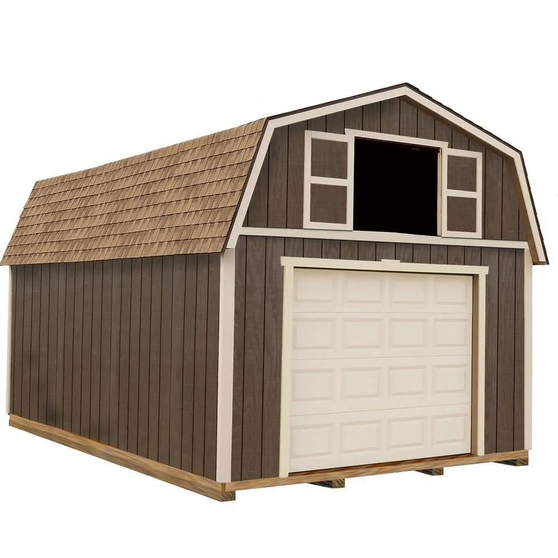 Best Barns Tahoe 12x16 Wood Storage Garage Shed Kit