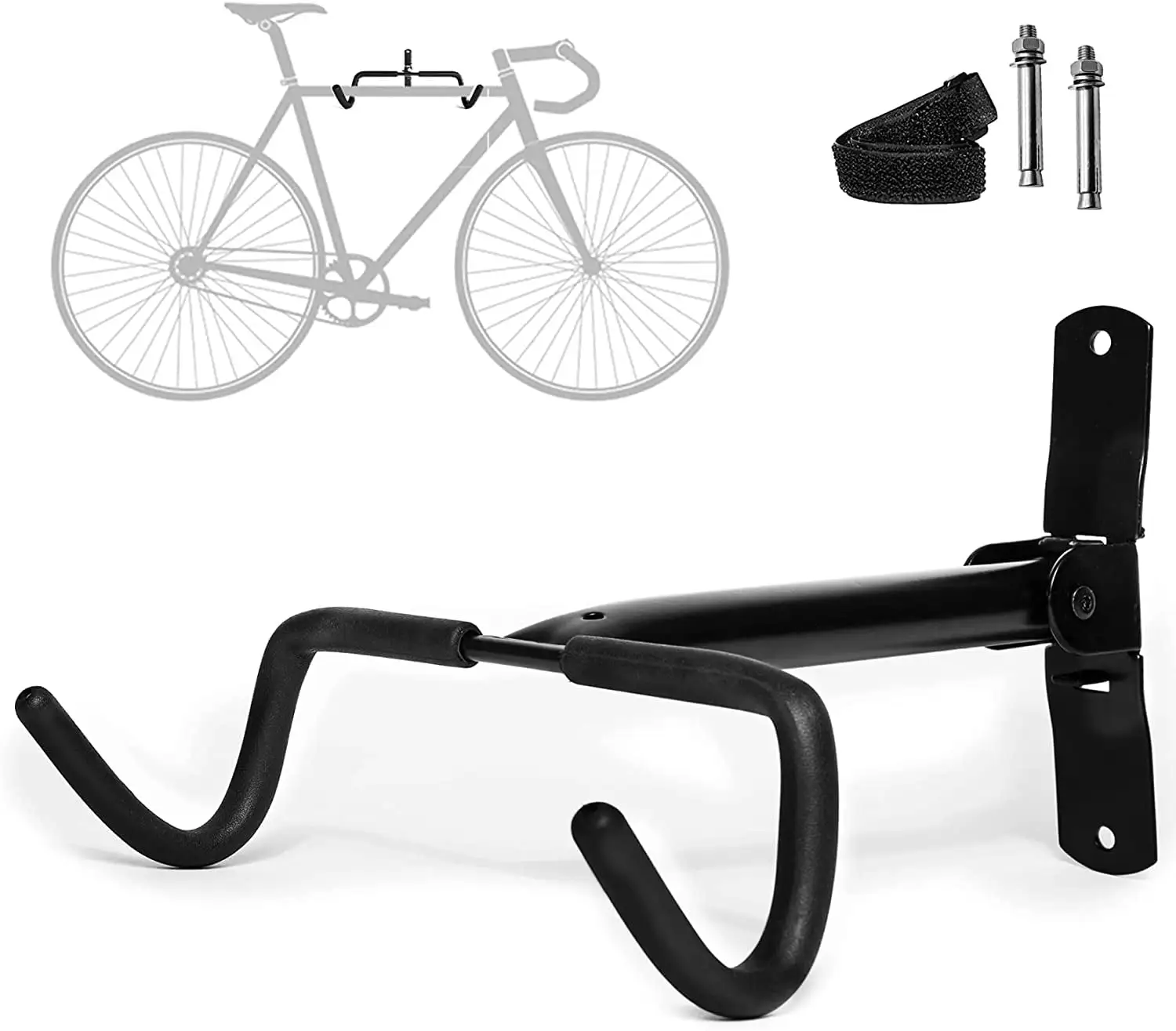 Bicycle Stand The Easy to Use Upright Design Lets You Store Your Bike Instantly in A Space Saving Handstand Position. Freeing Floor Space in Your Living Room. Bedroom or Garage