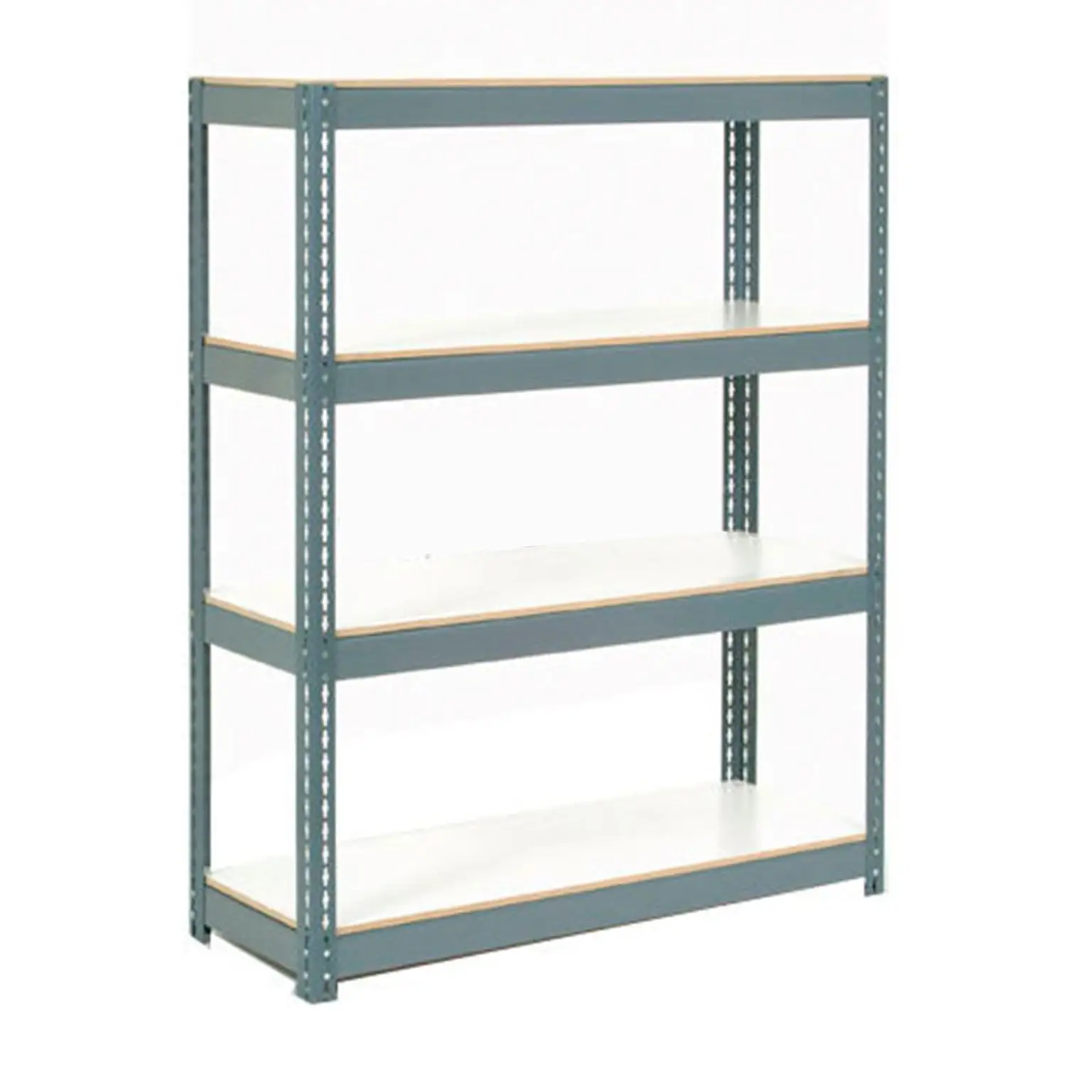 Boltless Extra Heavy Duty Shelving 36W x 12D x 84H. 7 Shelves. 1500 lbs. Cap/Shelf. Gray