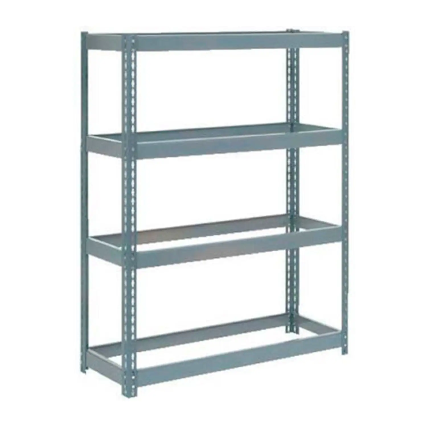 Boltless Extra Heavy Duty Shelving 48W x 24D x 72H. 4 Shelves. No Deck