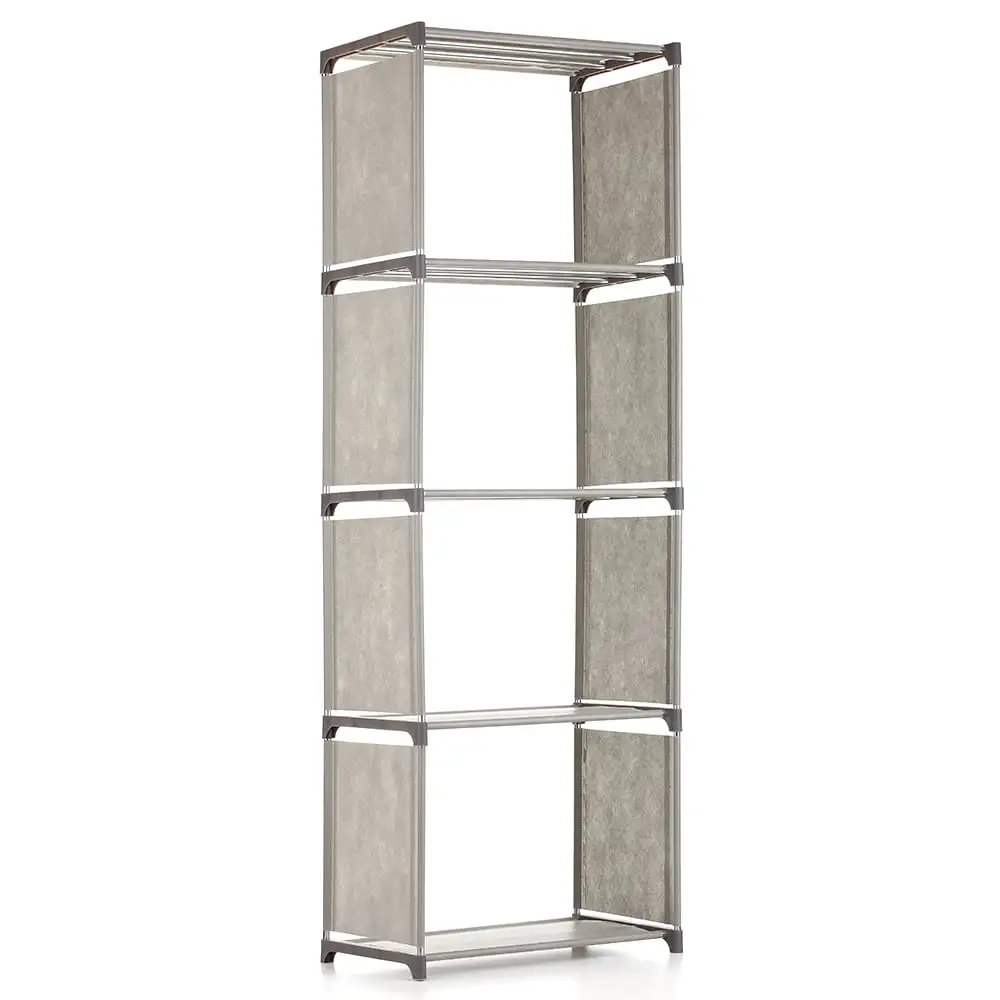 Book Shelf Sleek 5 Shelf Bookcase for Displaying and Storing Books in Any Room