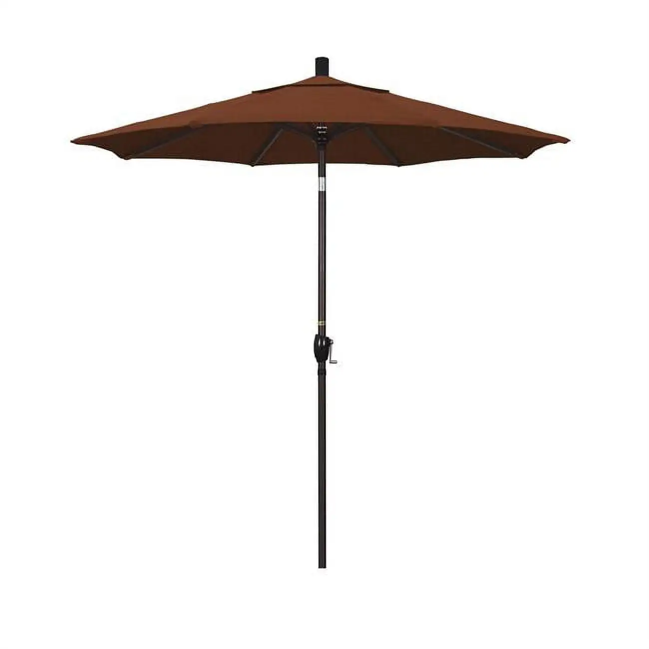 California Umbrella 7.5' Patio Umbrella in Terracotta