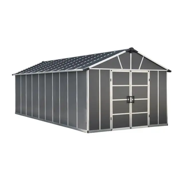 Canopia 11 x 21 ft. Yukon Storage Shed Gray