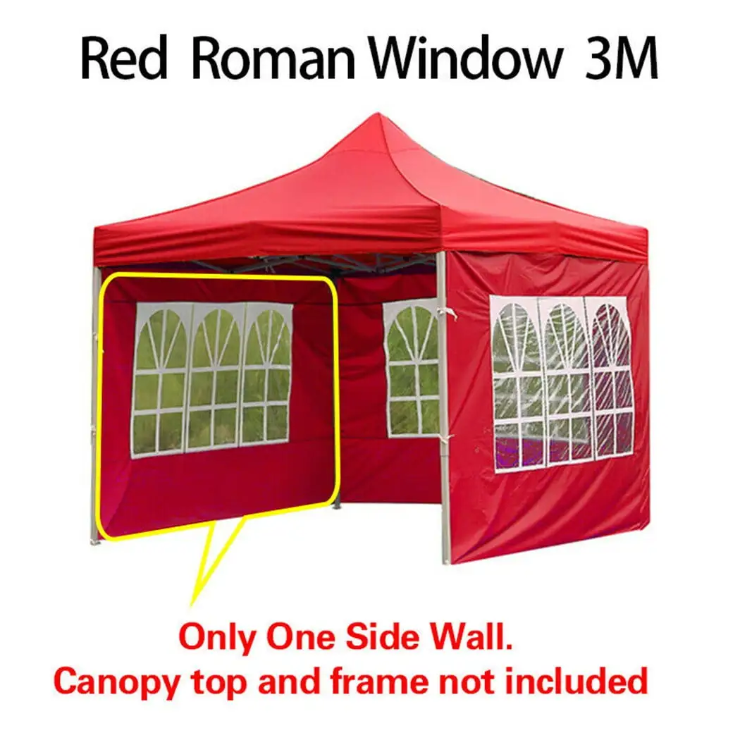 Canopy Tent Side Wall Carport Garage Big Tarp Enclosure Shelter Party Sunshade