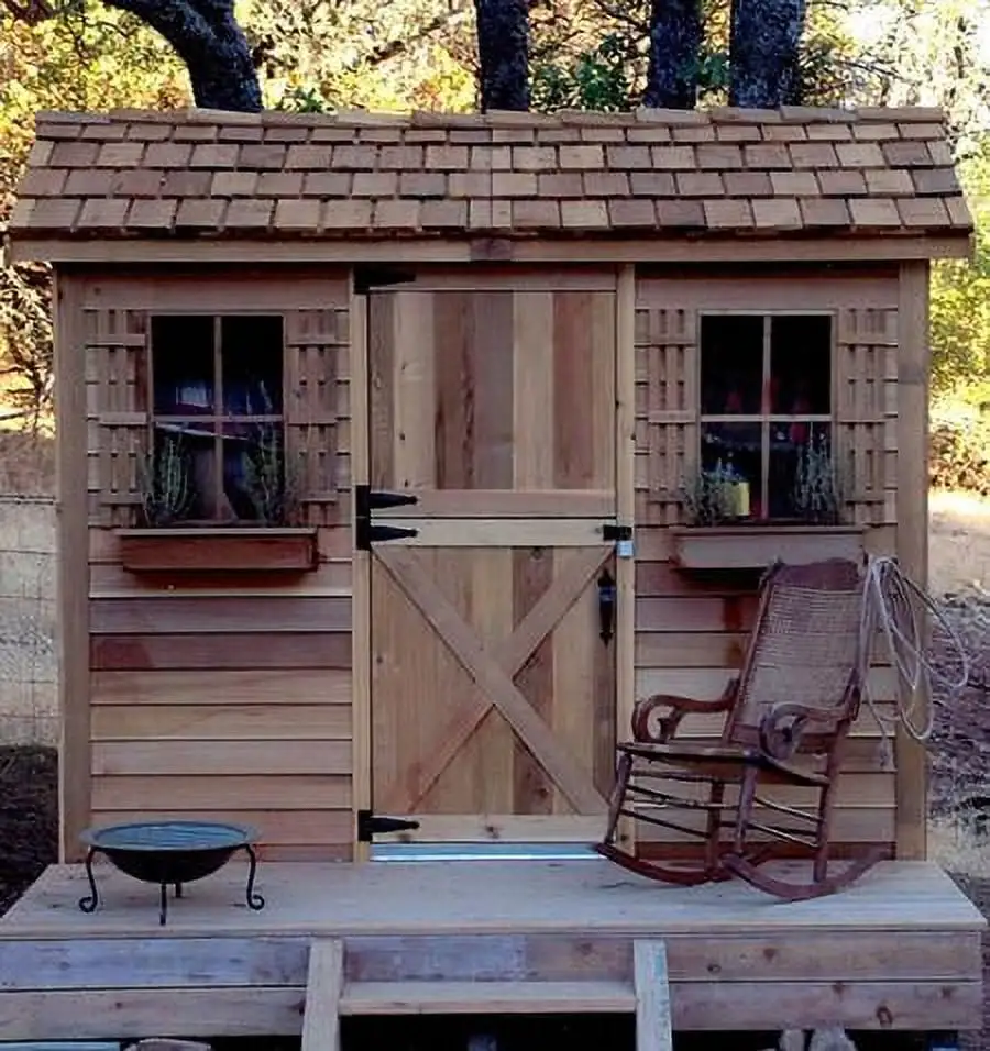 Cedarshed Cabana Garden Shed in 4 Sizes