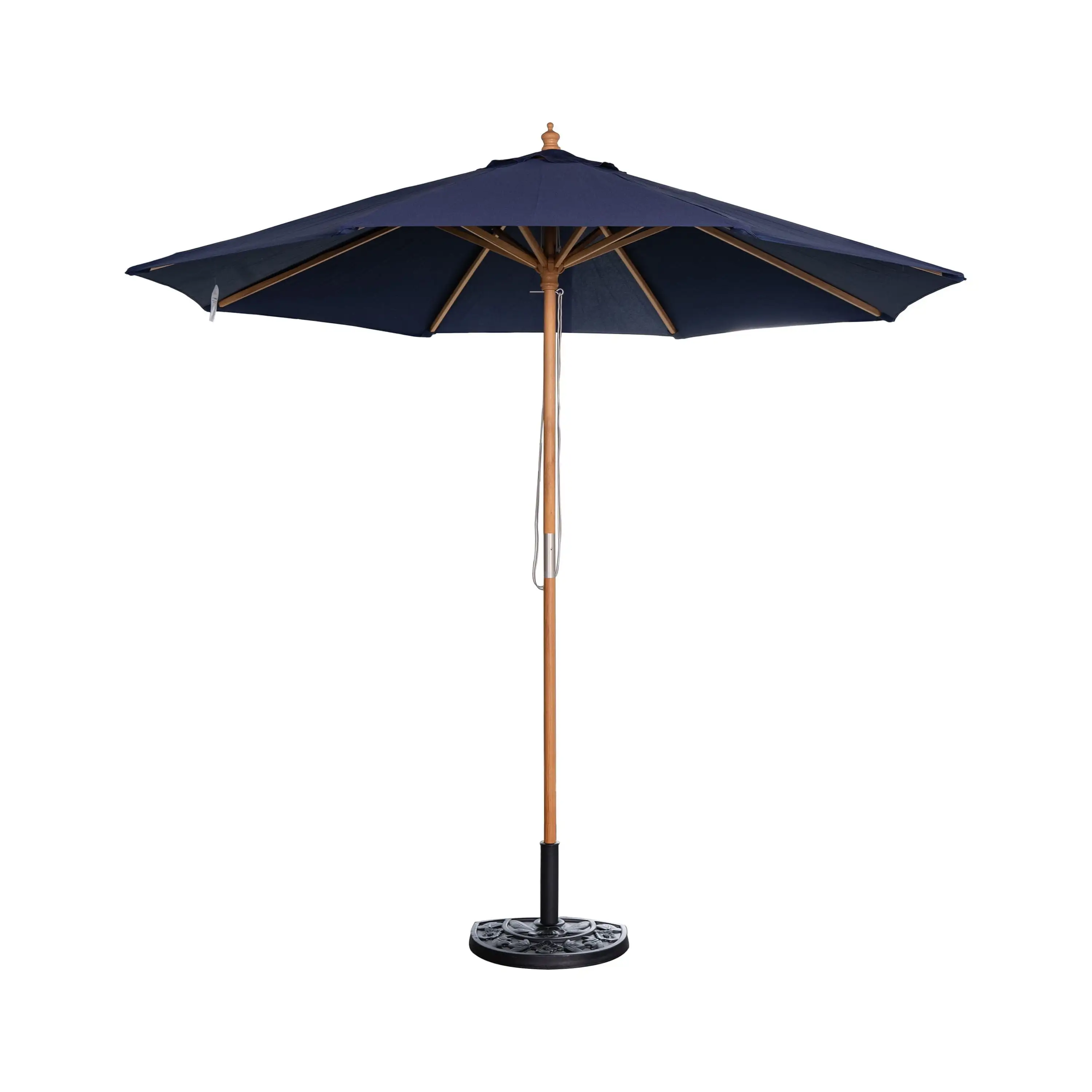 Cenote 9-ft Octagon Market Umbrella - Navy Blue - Breez-Tex Canopy