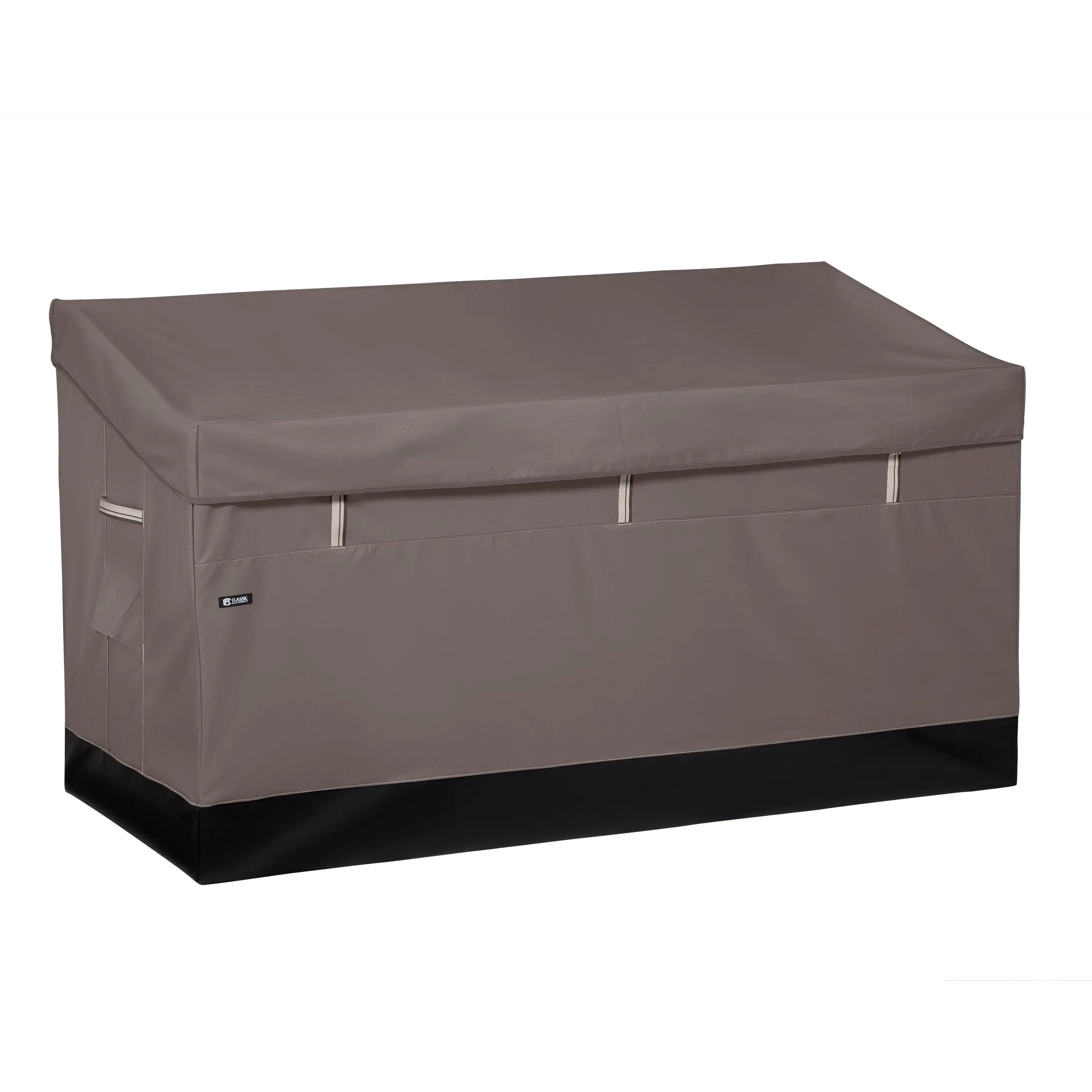 Classic Accessories Ravenna Deck Box. X-Large. 162 Gallon. Weatherproof Outdoor Storage