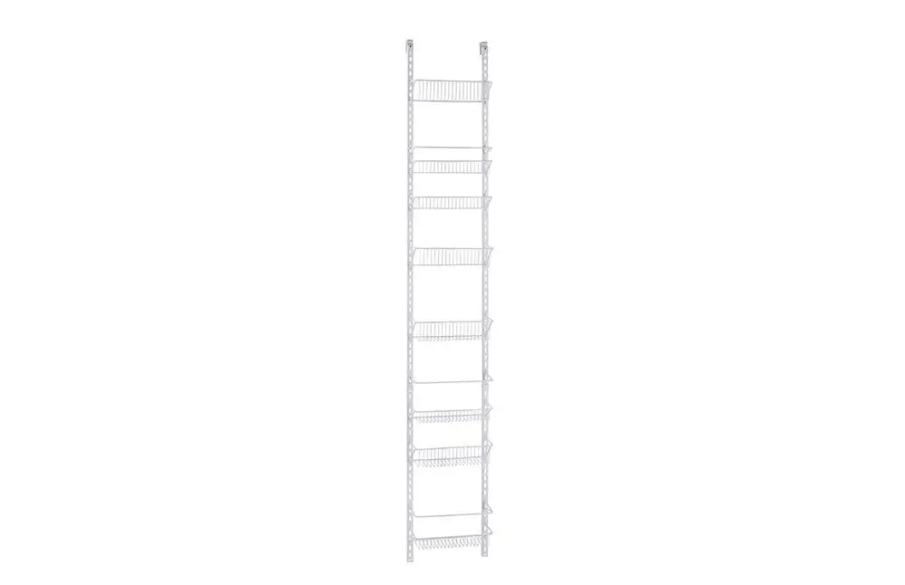 ClosetMaid 1231 Adjustable 8-Tier Wall and Door Rack. 12-Inch Wide