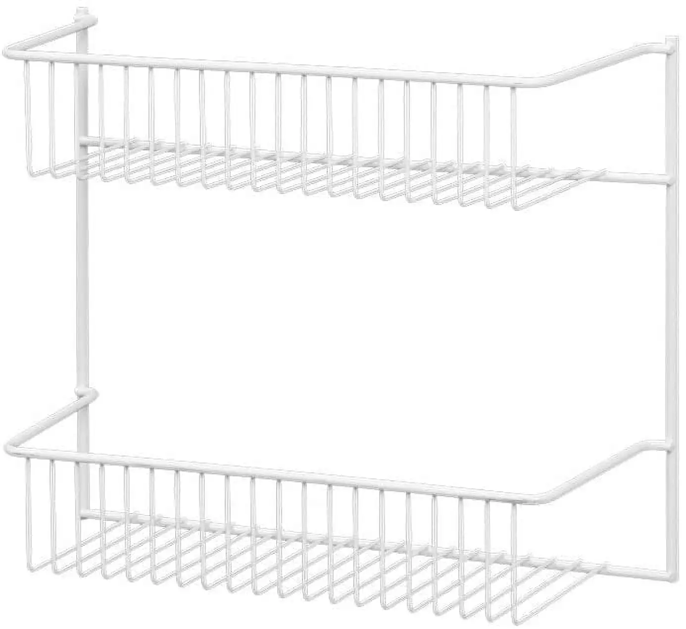 ClosetMaid 8002 2-Tier Wall Rack. 12-Inch Wide