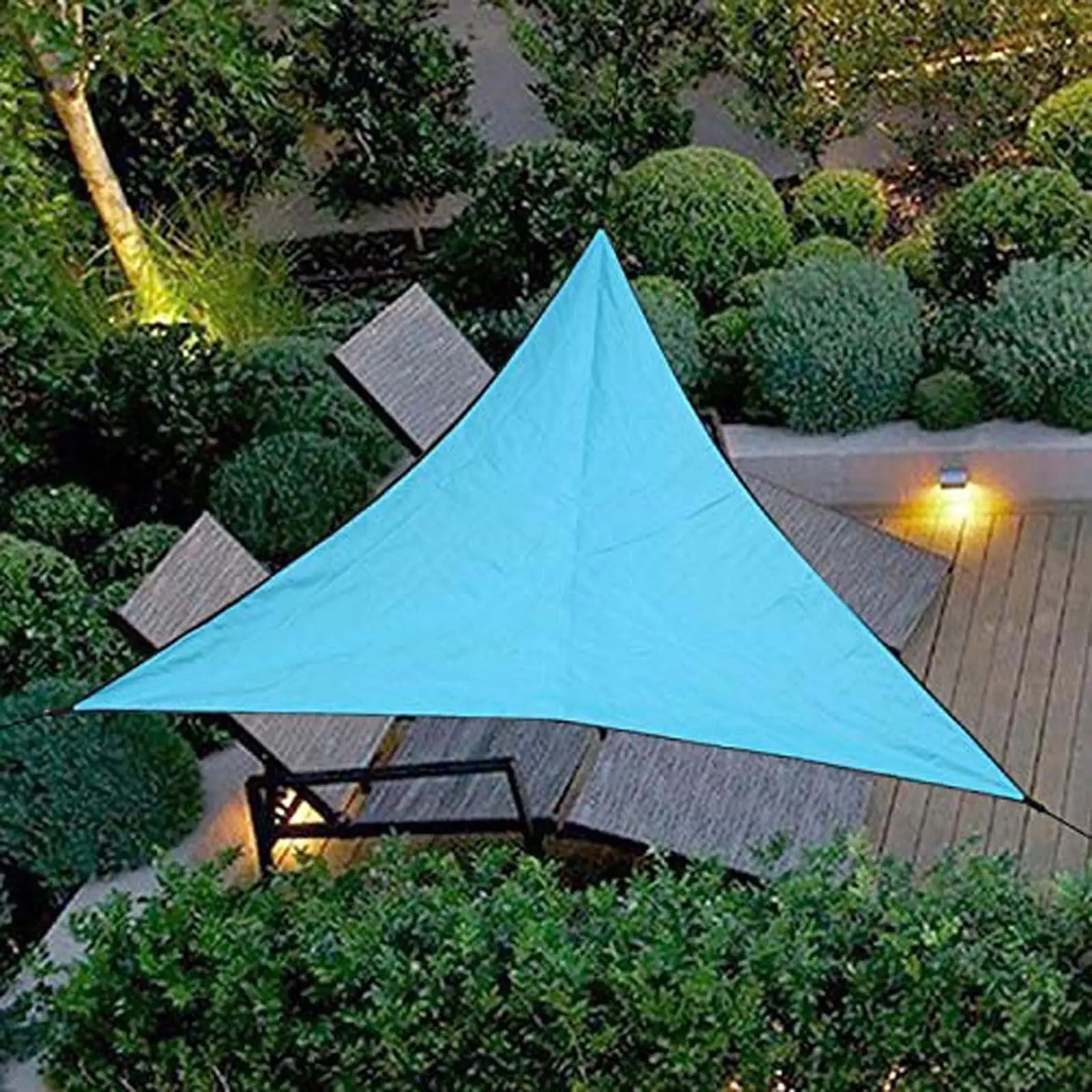 Corashan Garden Decor.Anti-ultraviolet Ventilated Sails Garden Terrace Camping Triangles Shade Sails.Home Decor