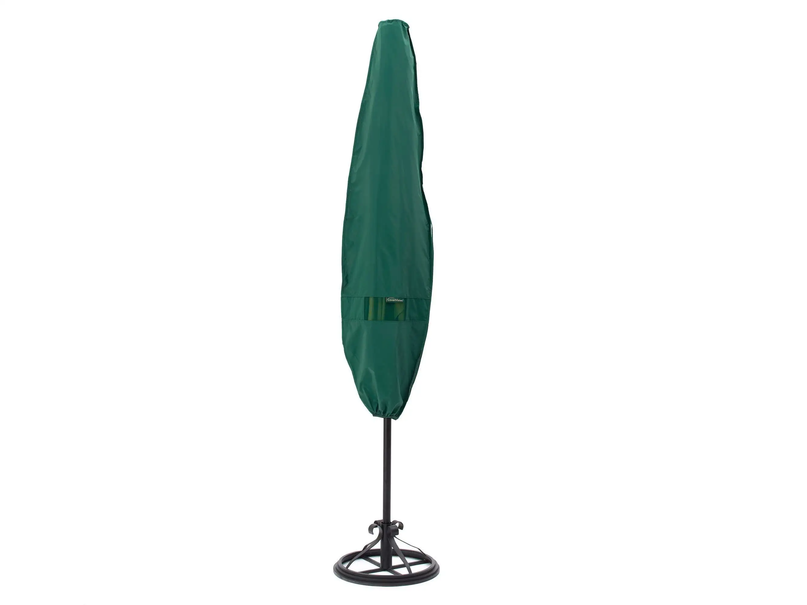 Covermates Patio Umbrella Cover - Light Weight Material. Weather Resistant. Water Resistant Zipper. Outdoor Living Covers. 40 CIRCUMFERENCE x 69H. Green