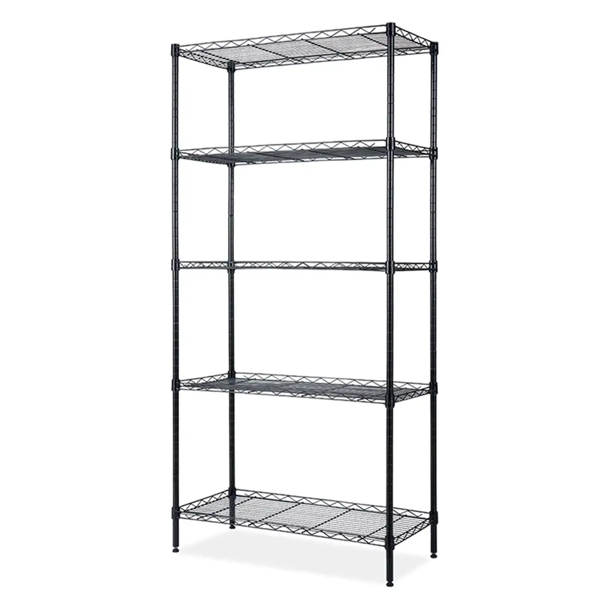 Cterwk 5 Tier Storage Rack Wire Shelving Unit Storage Shelves