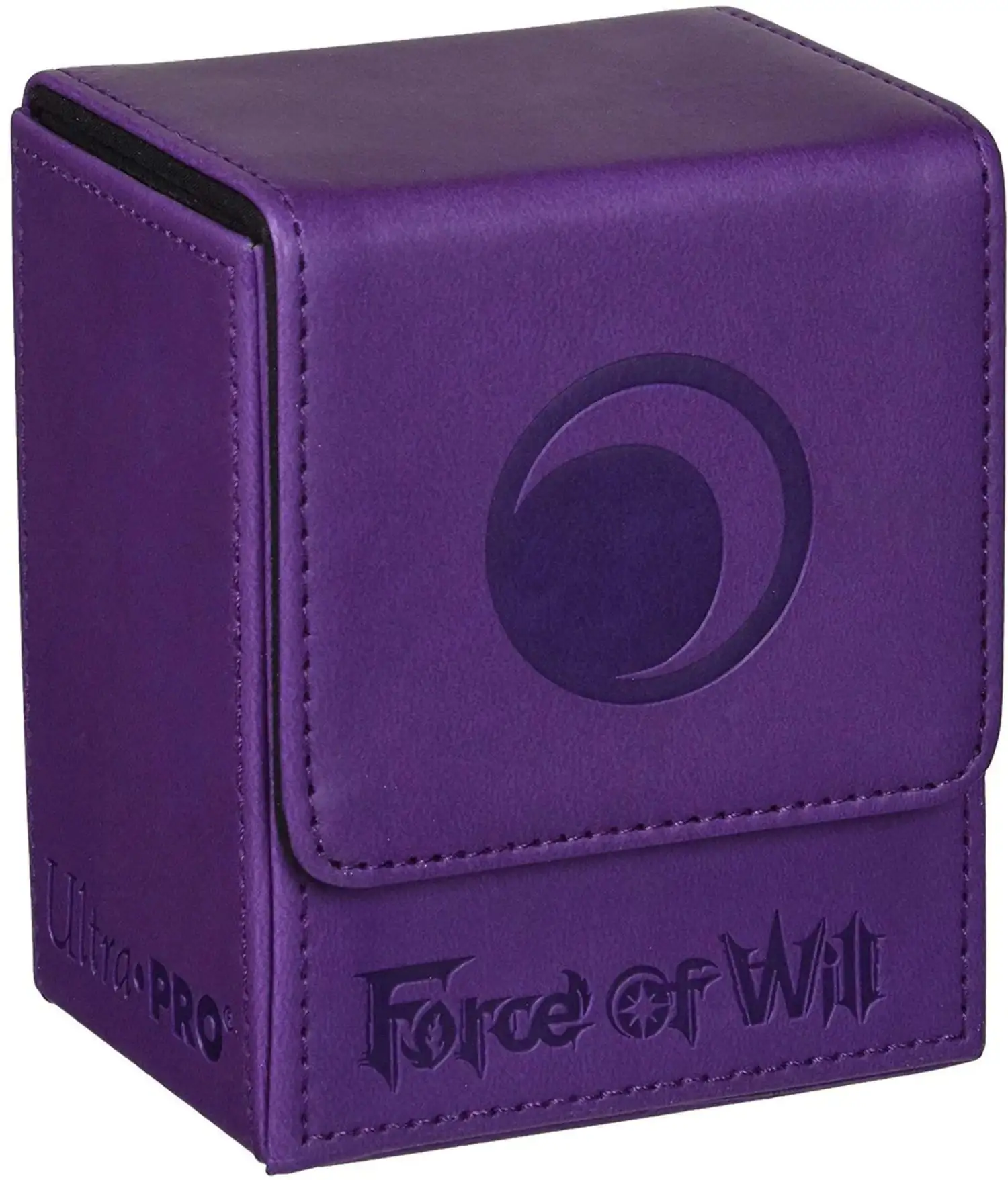 Darkness Magic Stone Flip Deck Box for Force of Will