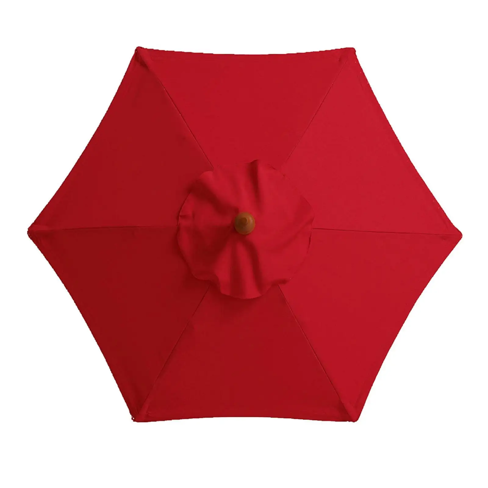 Dopebox Indoor Home Decor Garden Umbrella Outdoor Stall Umbrella Beach Sun Umbrella Replacement Cloth 78.7 Inch Diameter. Outdoor Decoration (Red)