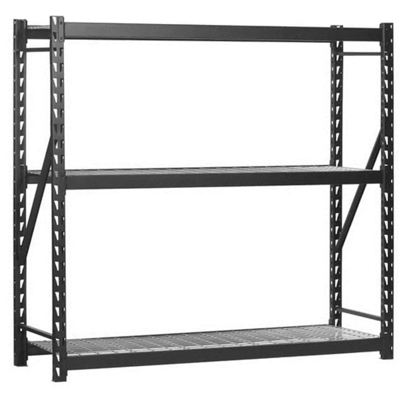 Edsal 72 in.H x 72 in.W x 24 in.D Steel Freestanding Shelving Unit