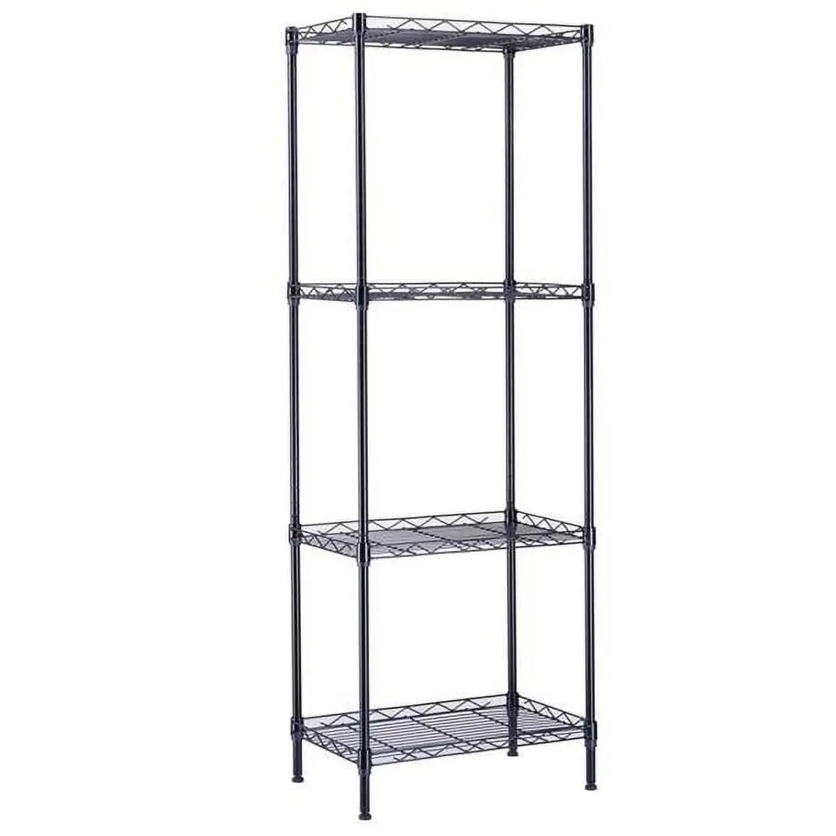 Fithood 4-Tier Wire Shelving Unit Metal Storage Rack