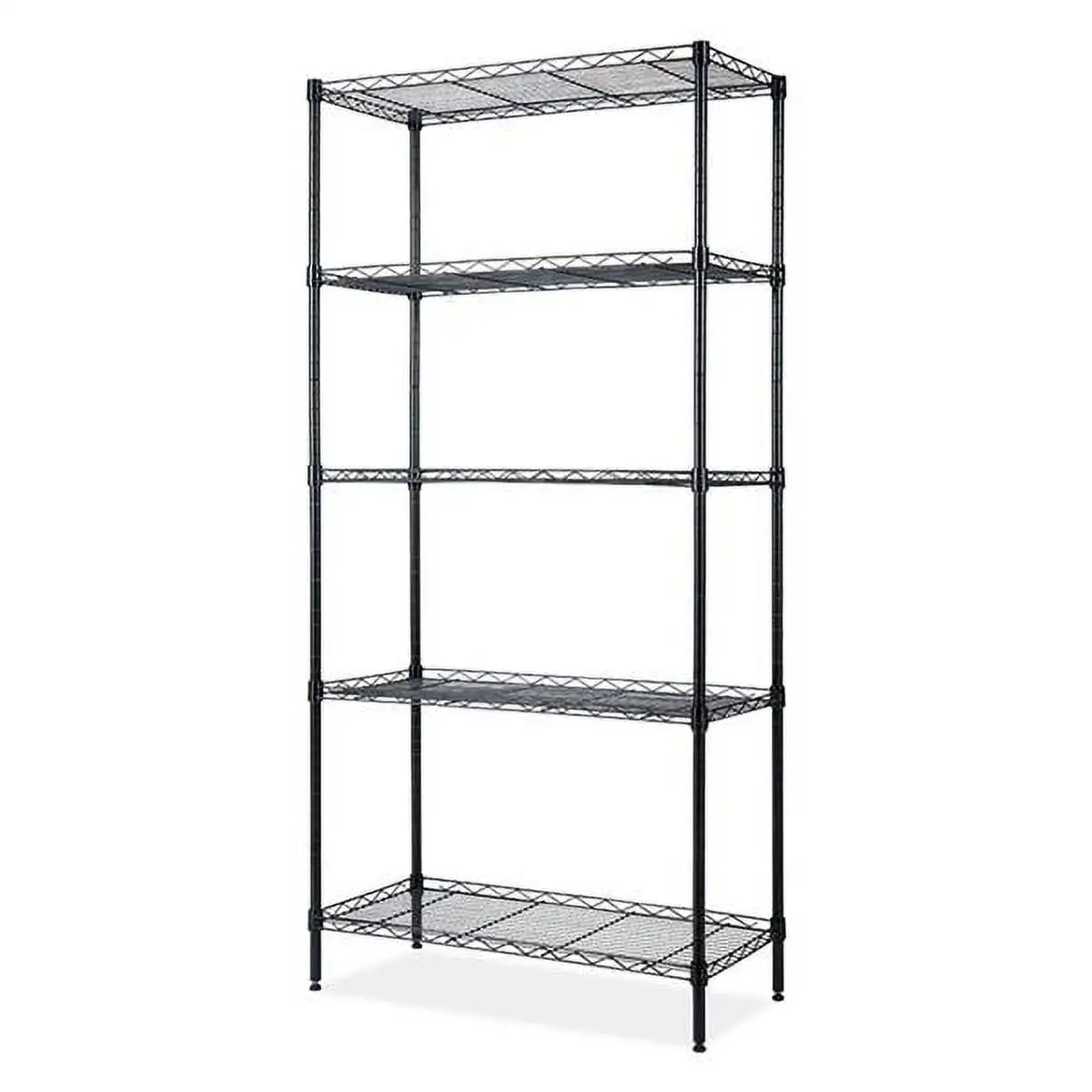 Fithood 5 Tier Storage Rack Wire Shelving Unit Storage Shelves