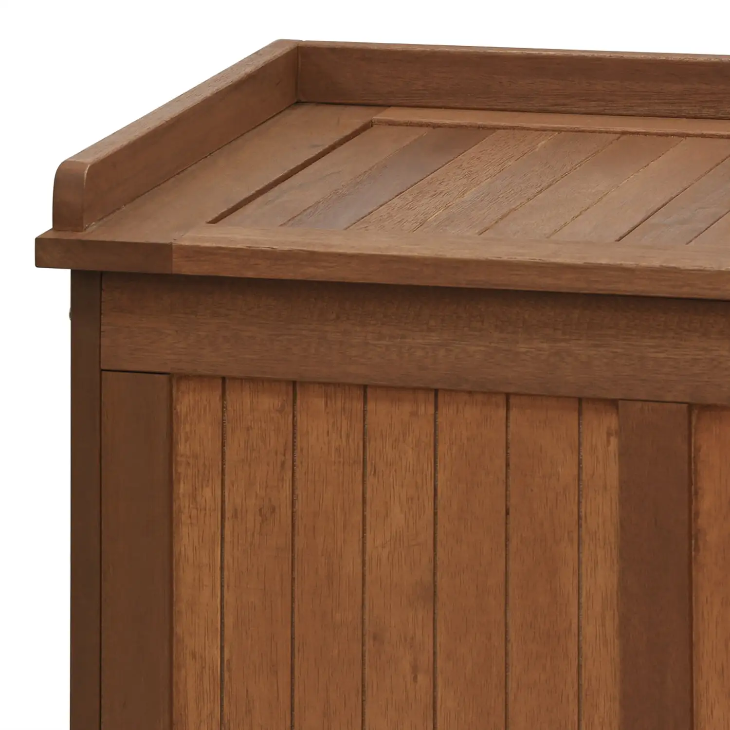 Furinno Dalam Outdoor Hardwood Storage Deck Box. Natural