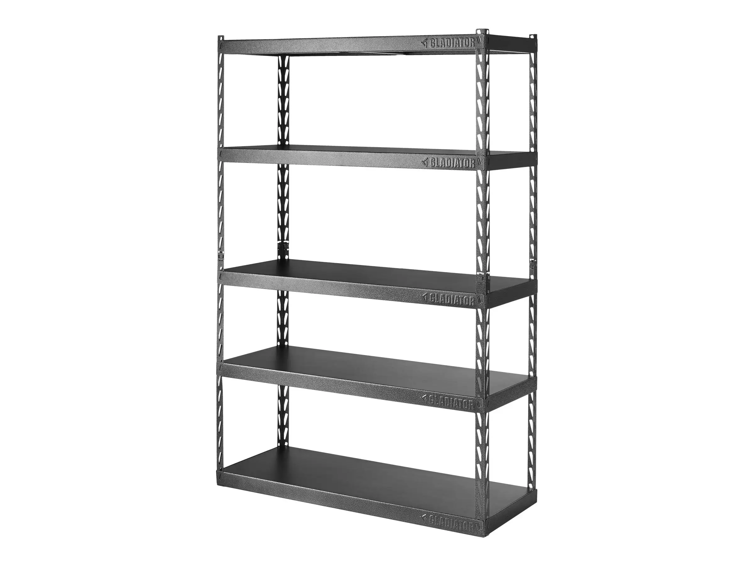 Gladiator Gark485tgg 48 Wide 4 Shelf Metal Ez Connect Rack - Hammered Granite