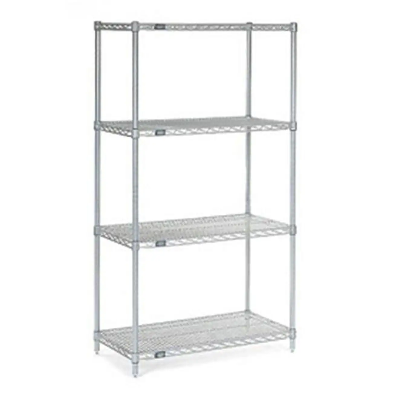 Global Industrial 14366C Nexel Chrome Wire Shelving. 36 x 14 x 63 in.