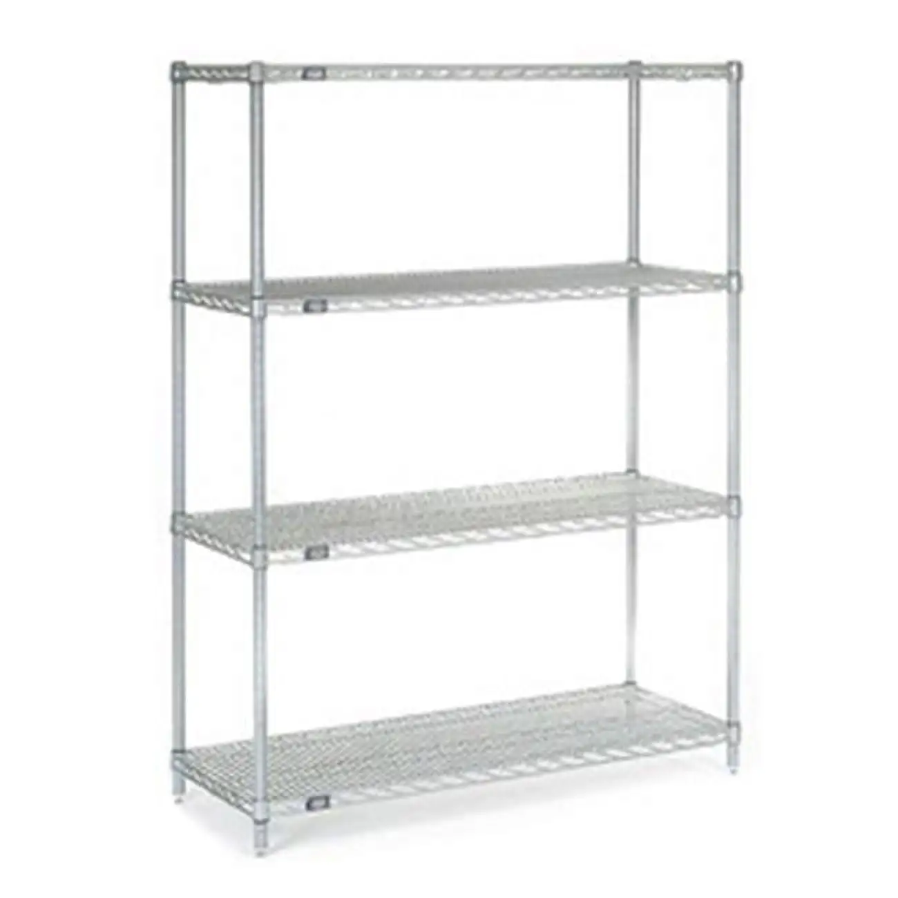 Global Industrial 14426C Nexel Chrome Wire Shelving. 42 x 14 x 63 in.