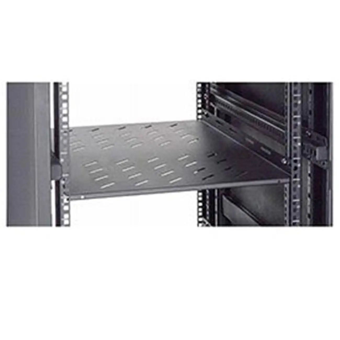 Global Industrial 239117 19.5 x 29.25 x 2.875 in. Vented Shelf. Black