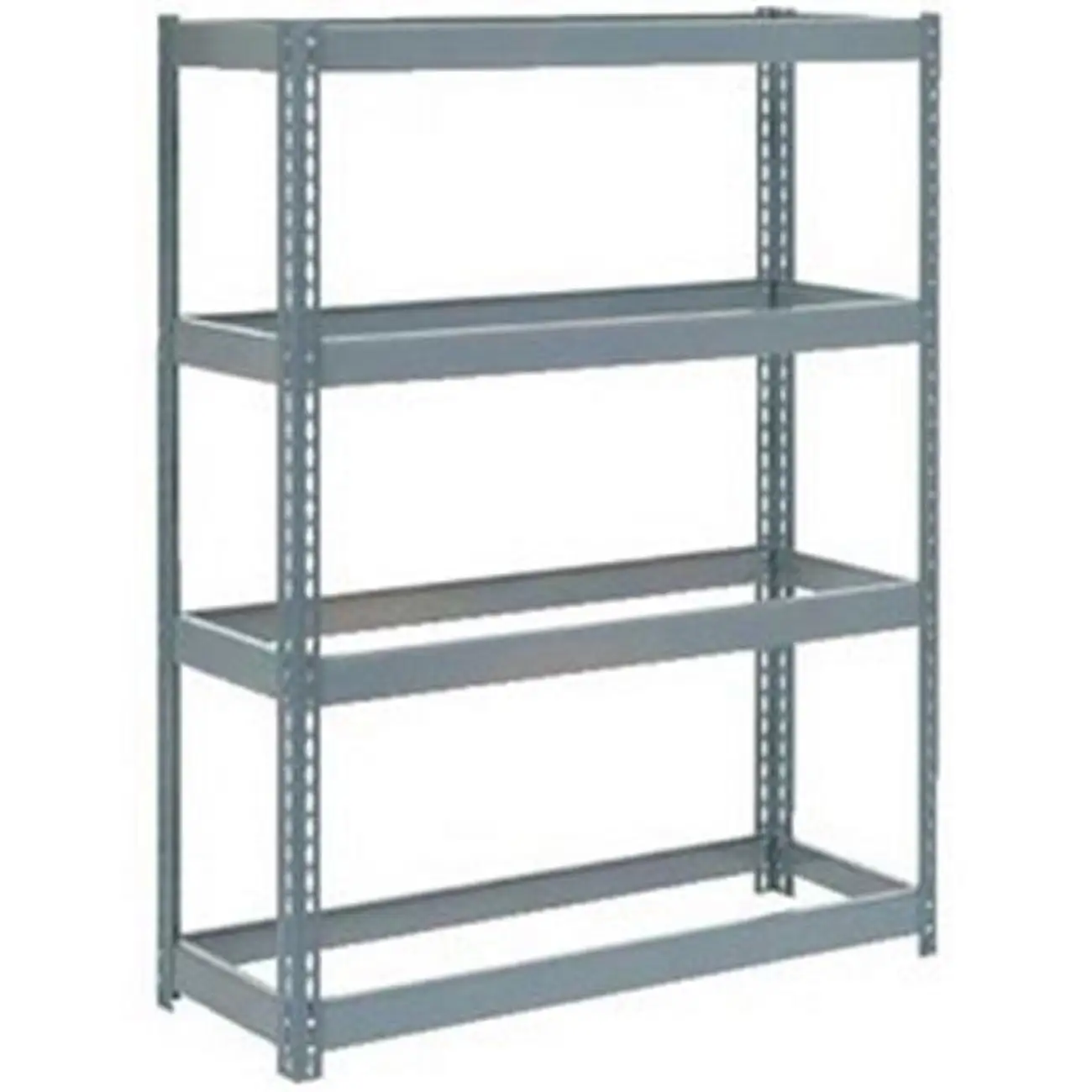 Global Industrial 790CP1 Extra Heavy Duty Shelving with 4 Shelves. No Deck. 48 x 24 x 60 in.