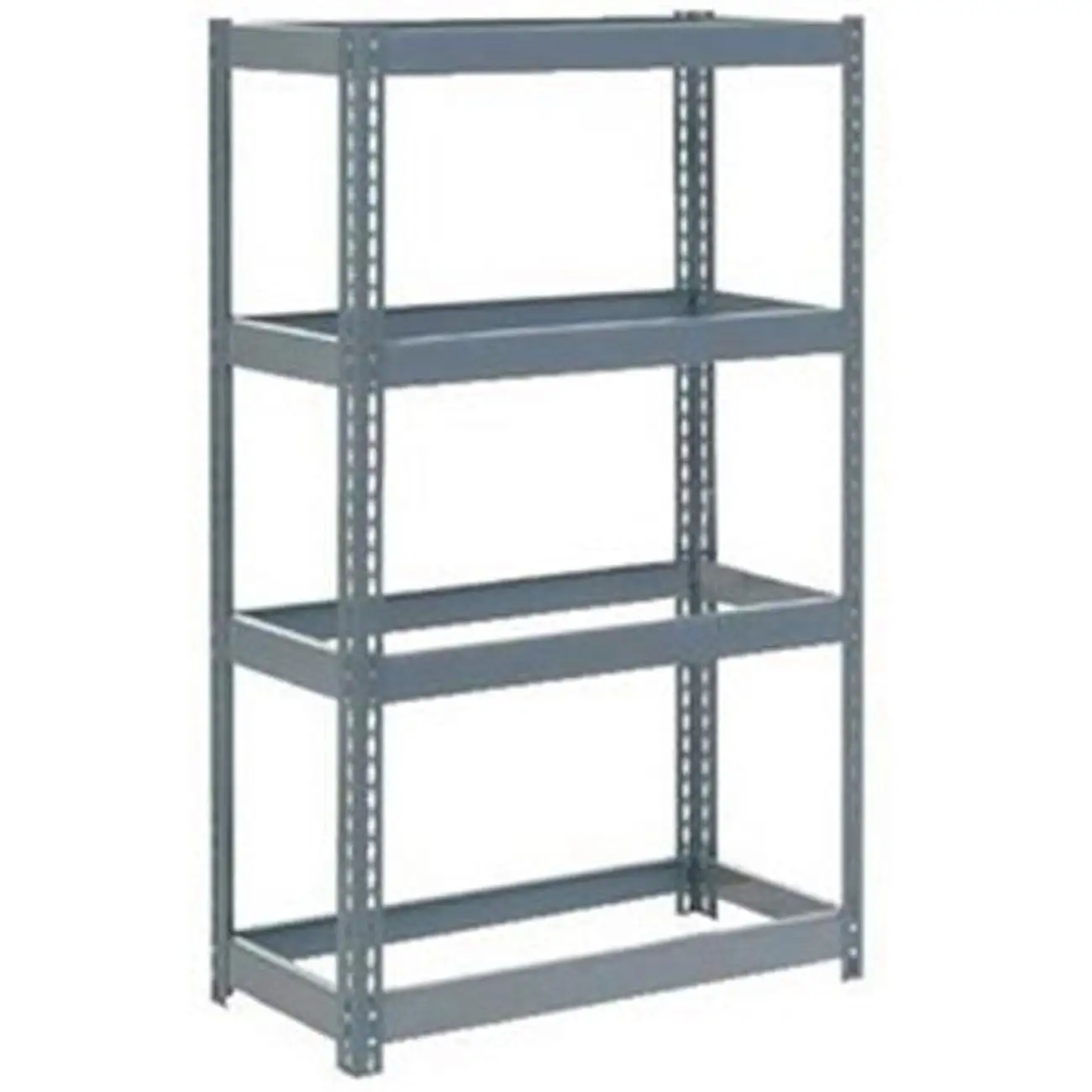 Global Industrial 790CP2 Extra Heavy Duty Shelving with 5 Shelves. No Deck. 48 x 18 x 84 in.