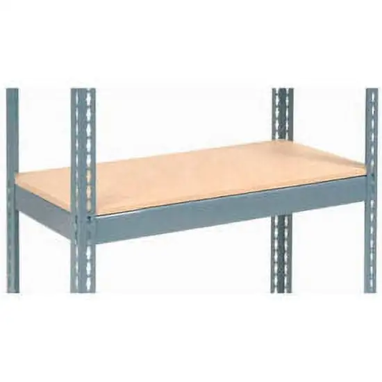 Global Industrial Additional Shelf Level Boltless Wood Deck 36W x 12D - Gray