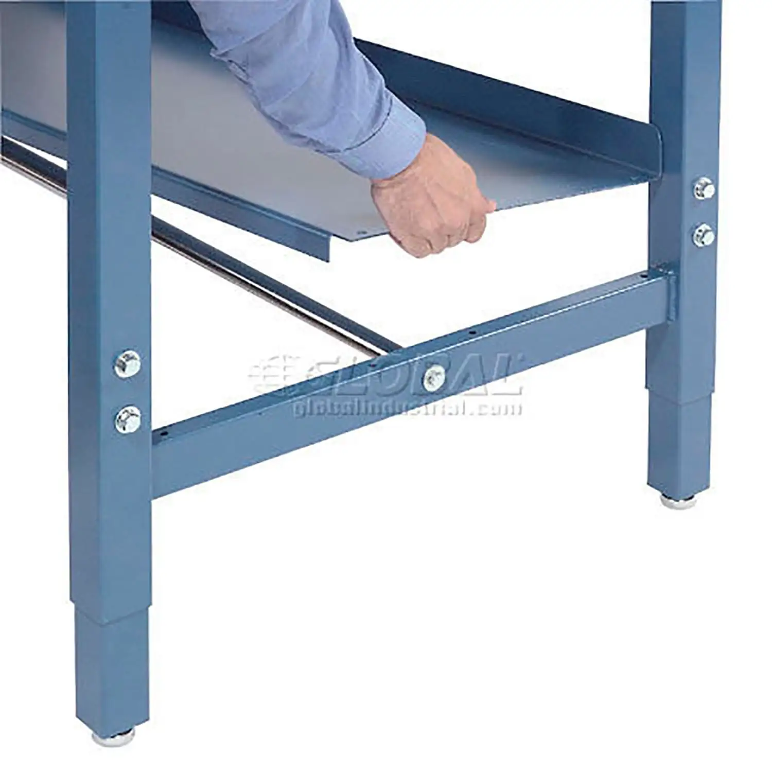 Global Industrial Lower Shelf For Bench. 60W x 15D. Blue