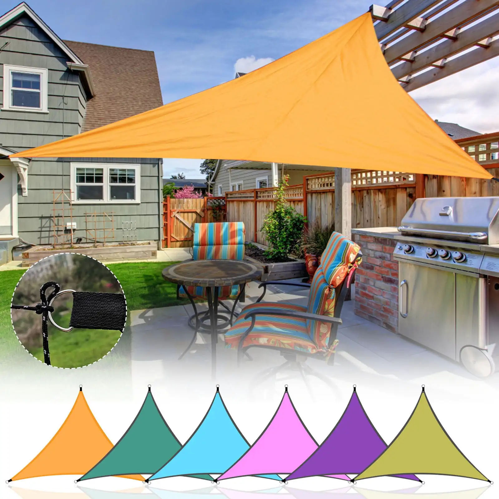 Gspmory Sun Shade Canopy Block Awning For Outdoor Patio Garden Backyal Holiday Deals