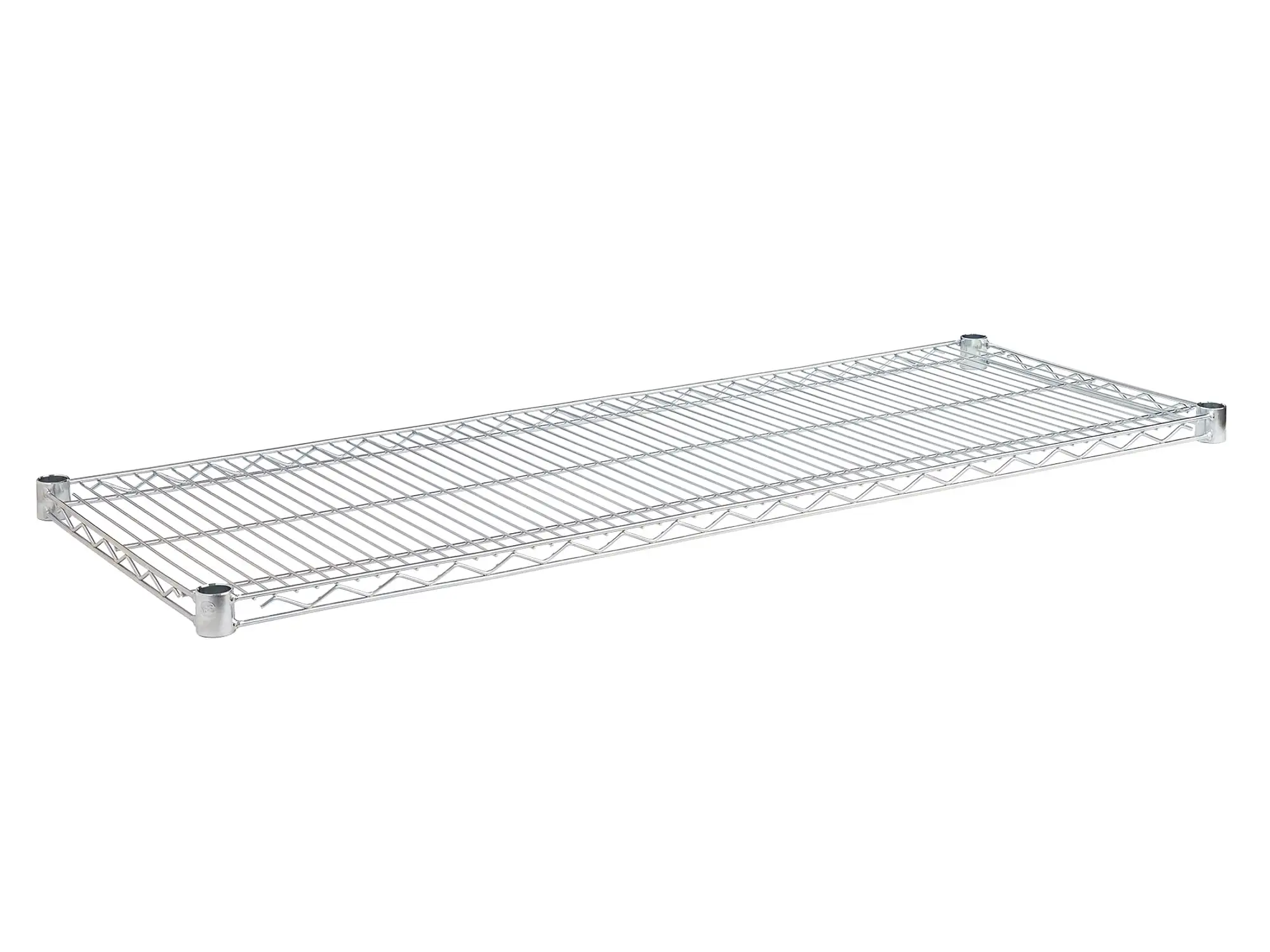 HSS Extra Wire Shelf 16x48. Fits 1 Pole Diameter Chrome. Capacity 600 lbs